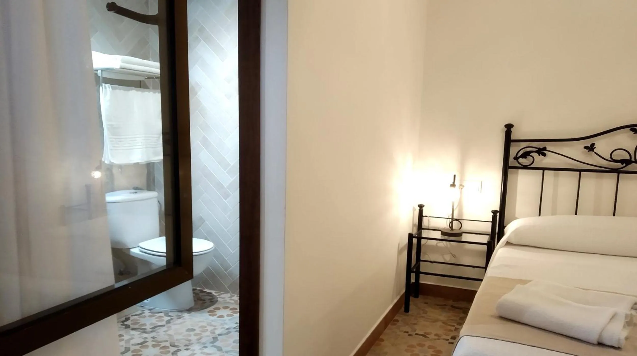 Bed in Alojamiento Rural La Estrella de David