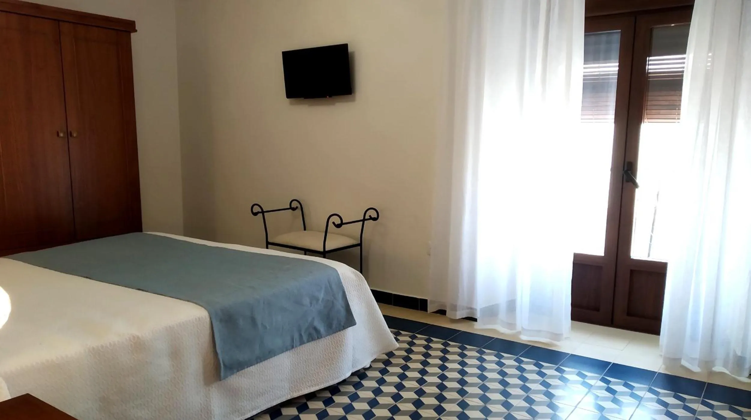 Bed in Alojamiento Rural La Estrella de David