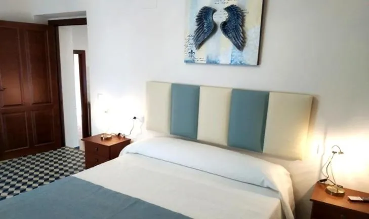 Bed in Alojamiento Rural La Estrella de David