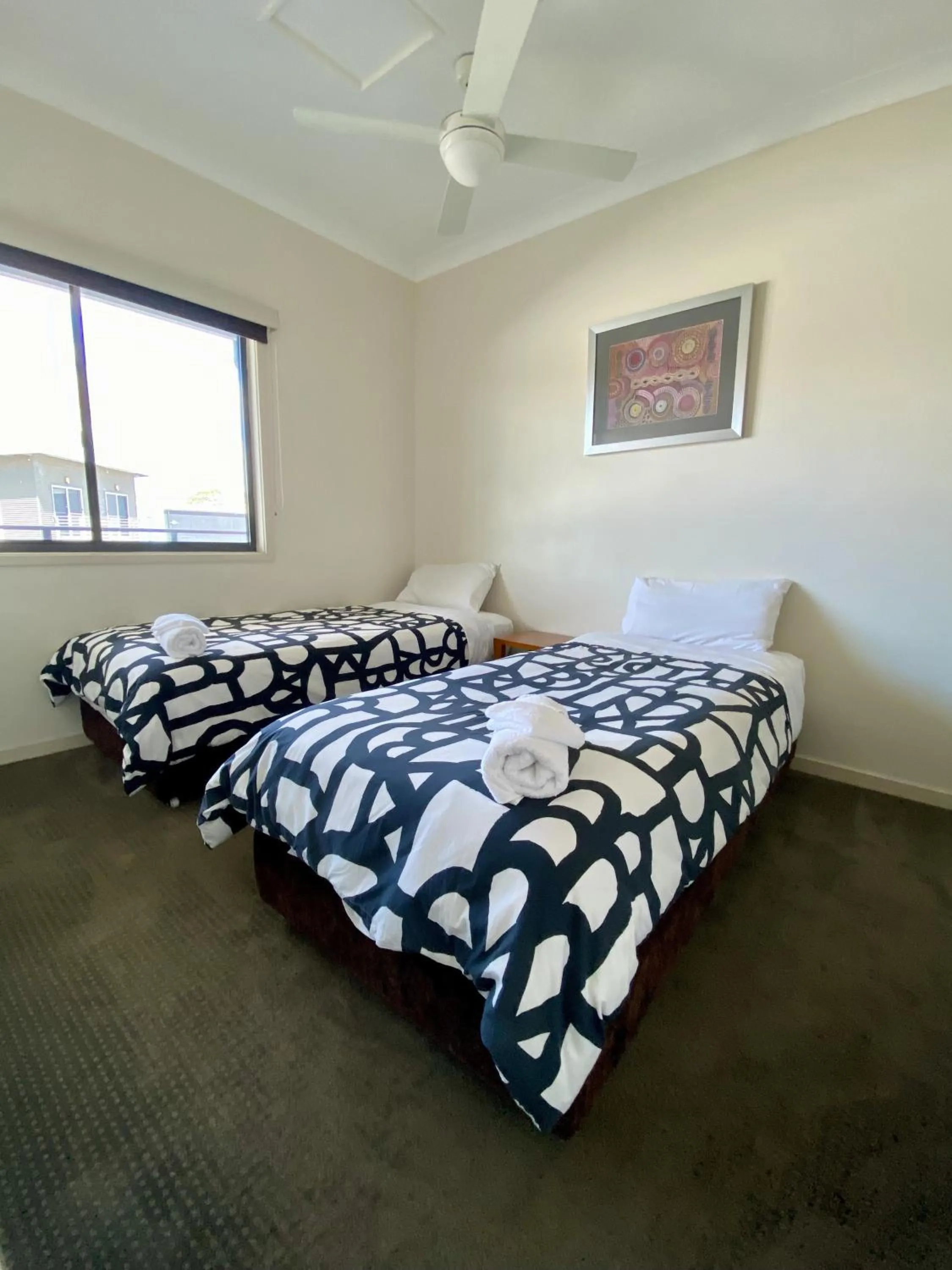 Bed in Black Rock Inn