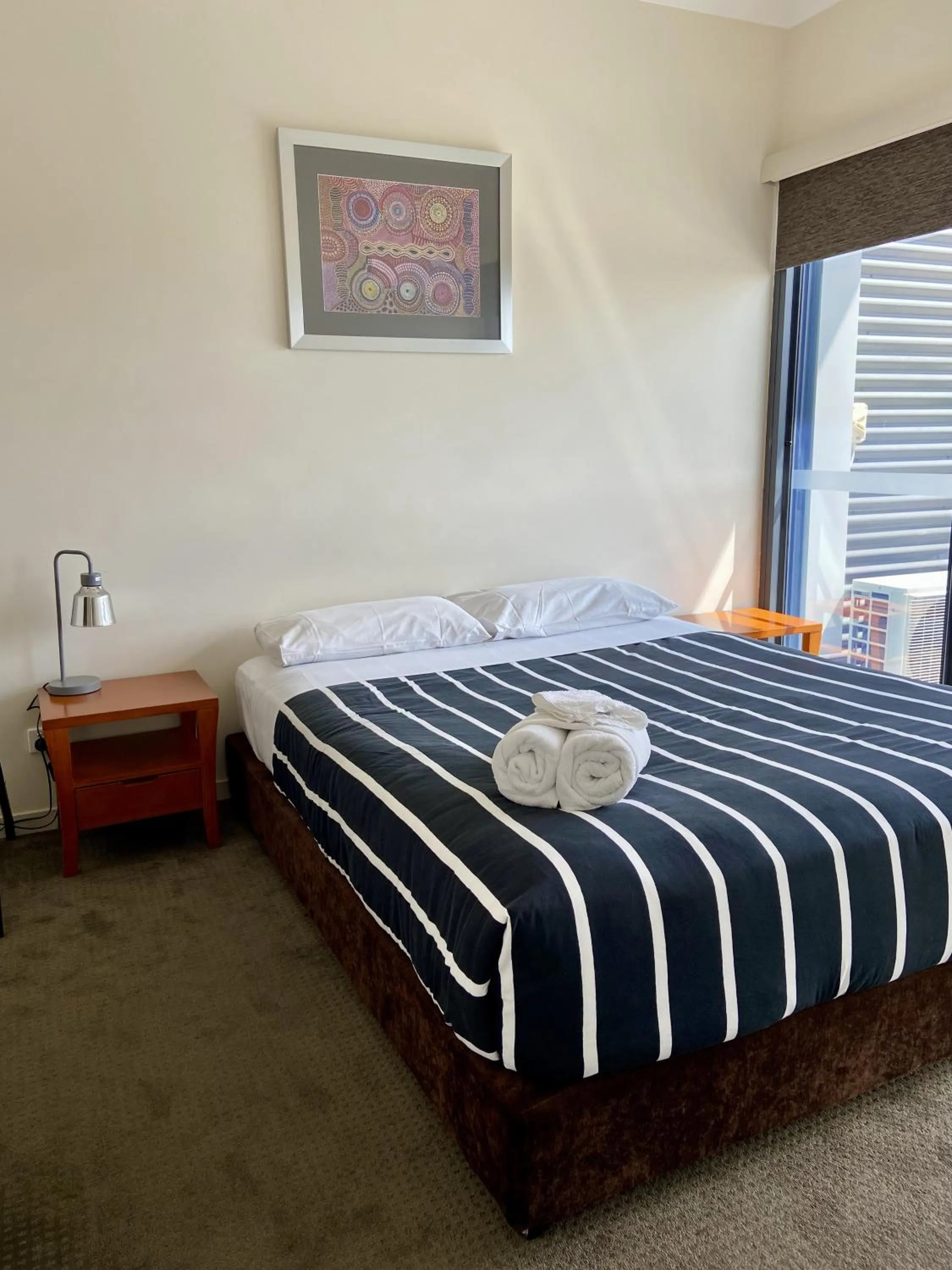 Bed in Black Rock Inn