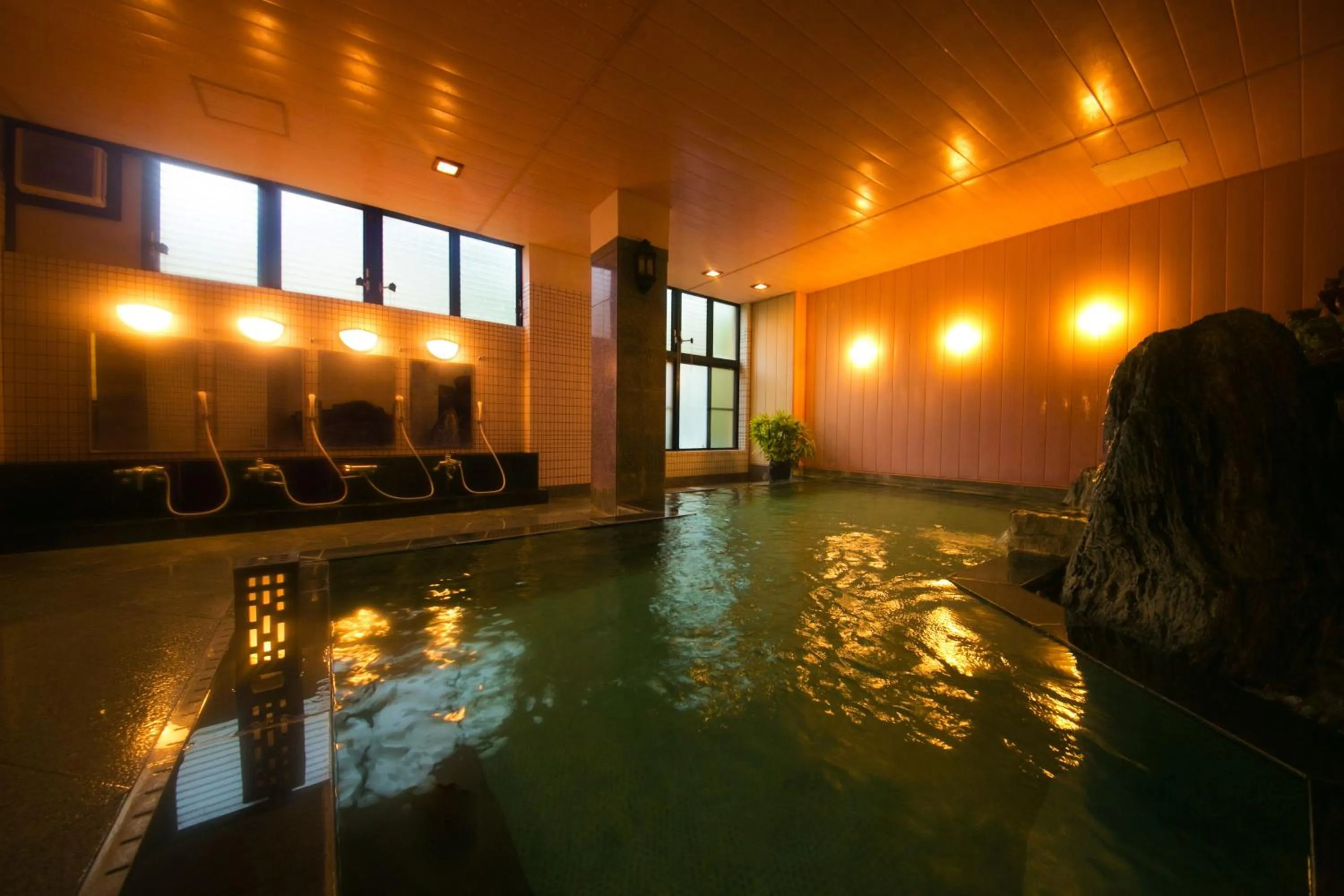 Hot Spring Bath in Nansuikaku