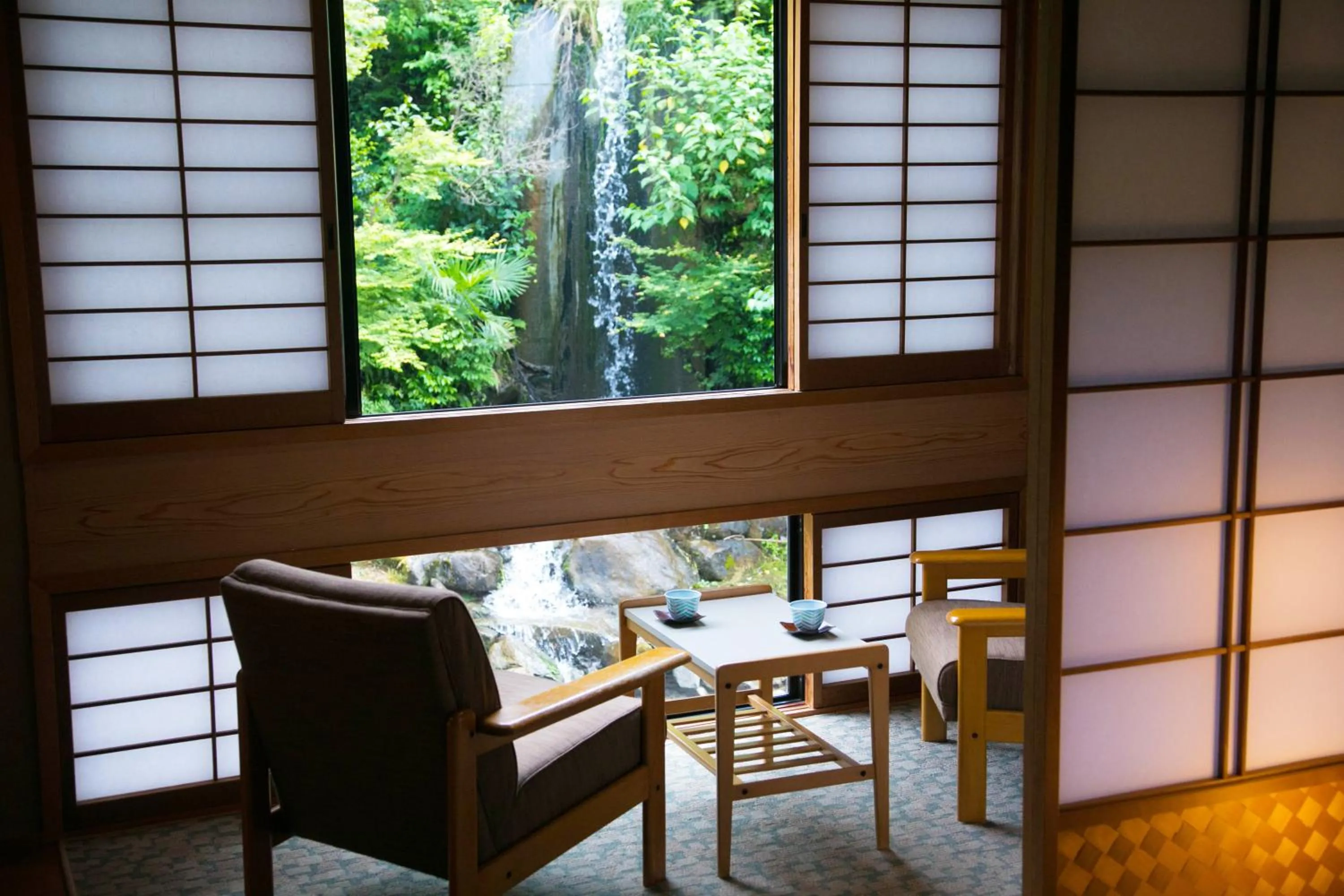 Photo of the whole room in Nansuikaku