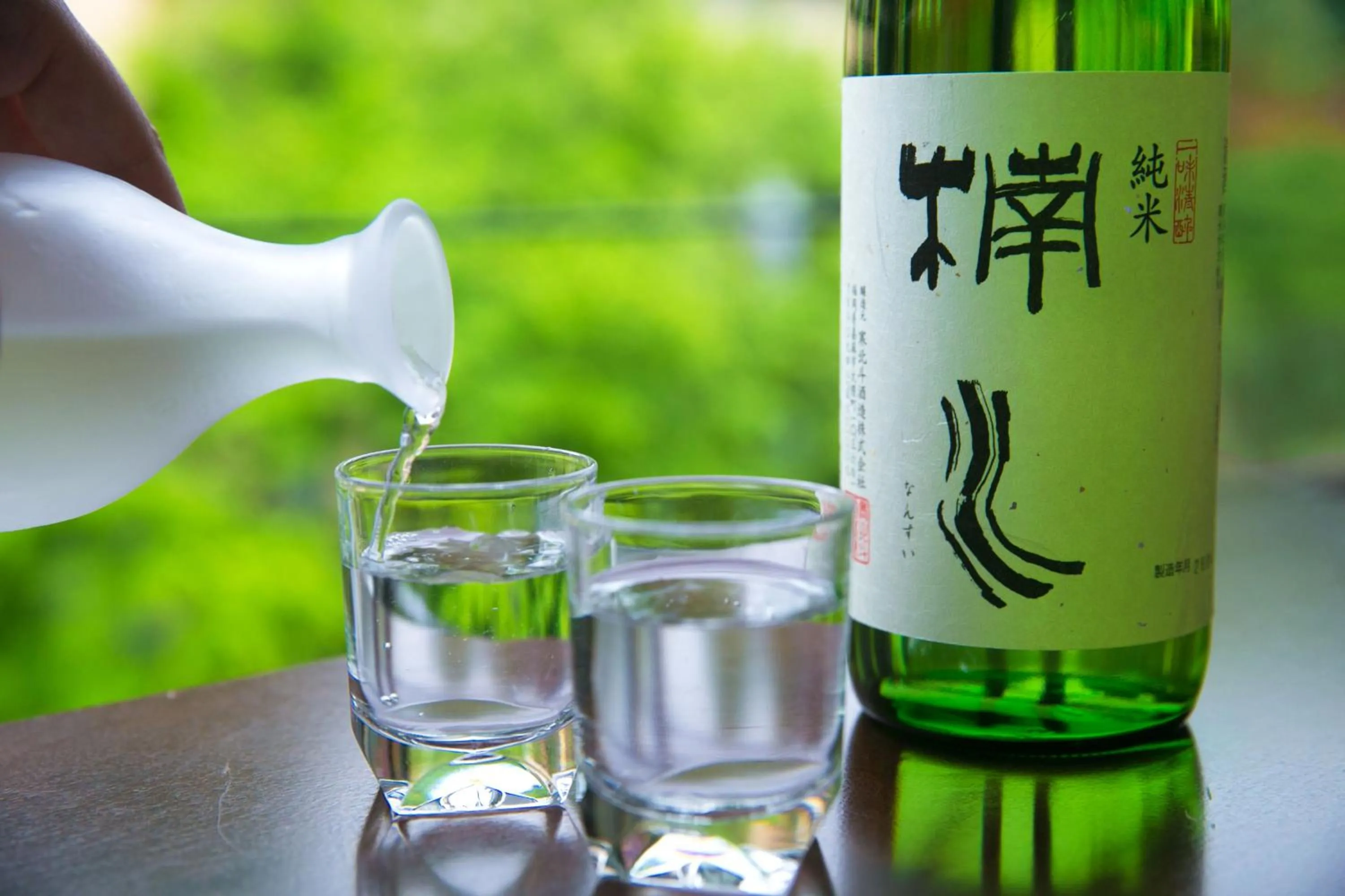 Alcoholic drinks in Nansuikaku