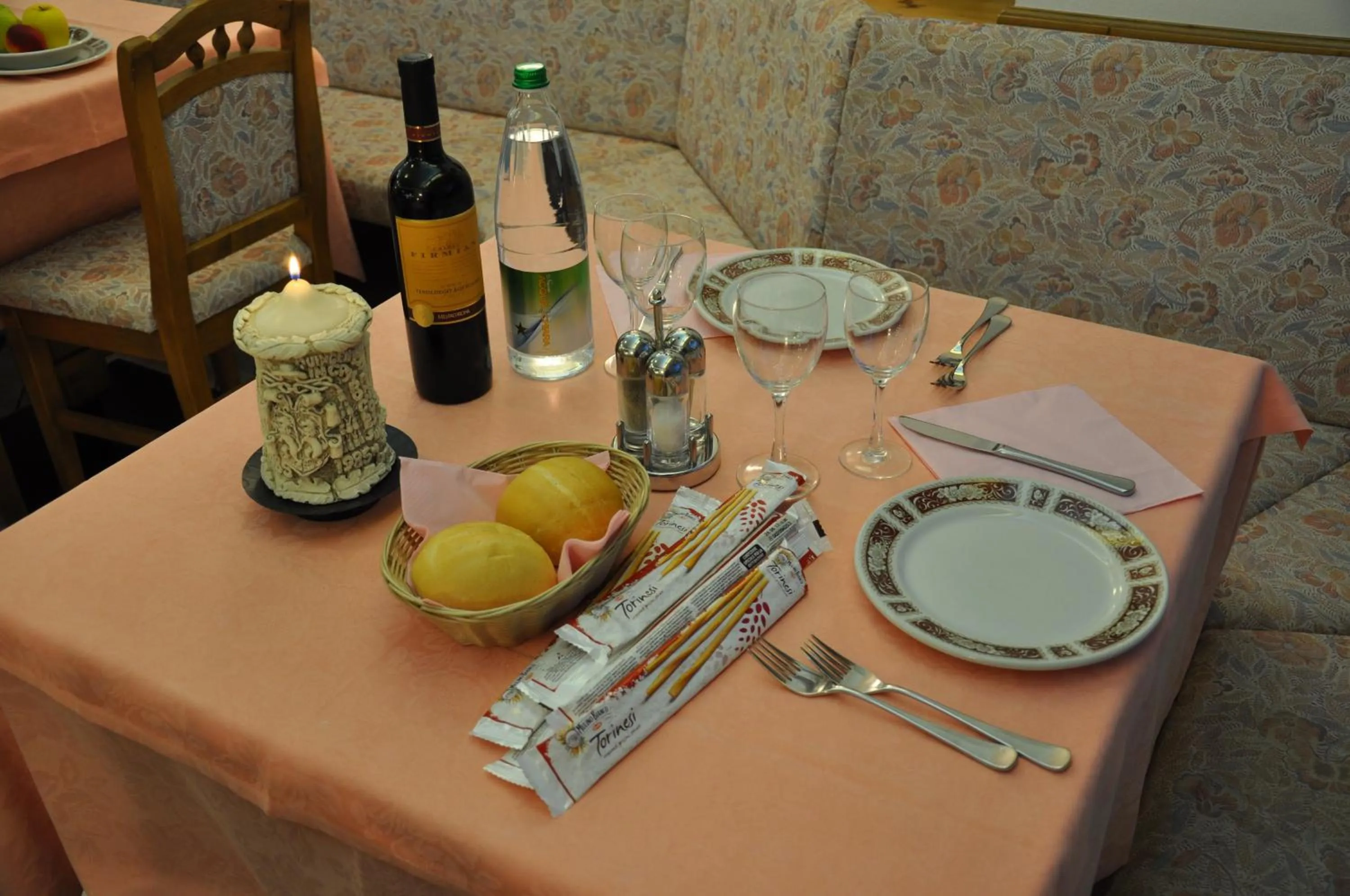 Food and drinks in Albergo Dolomiti