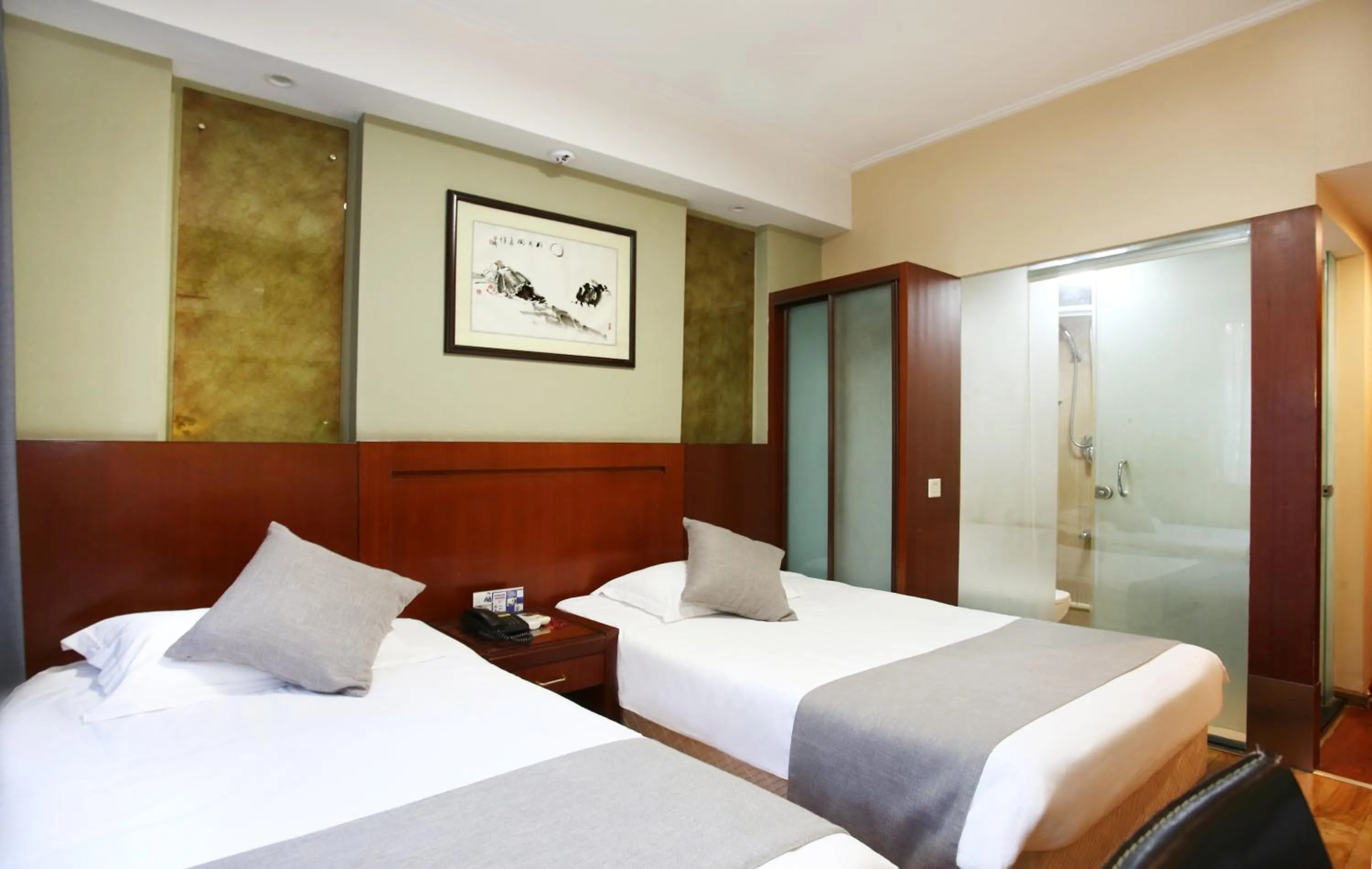 Bed in Hangzhou Bokai Westlake Hotel