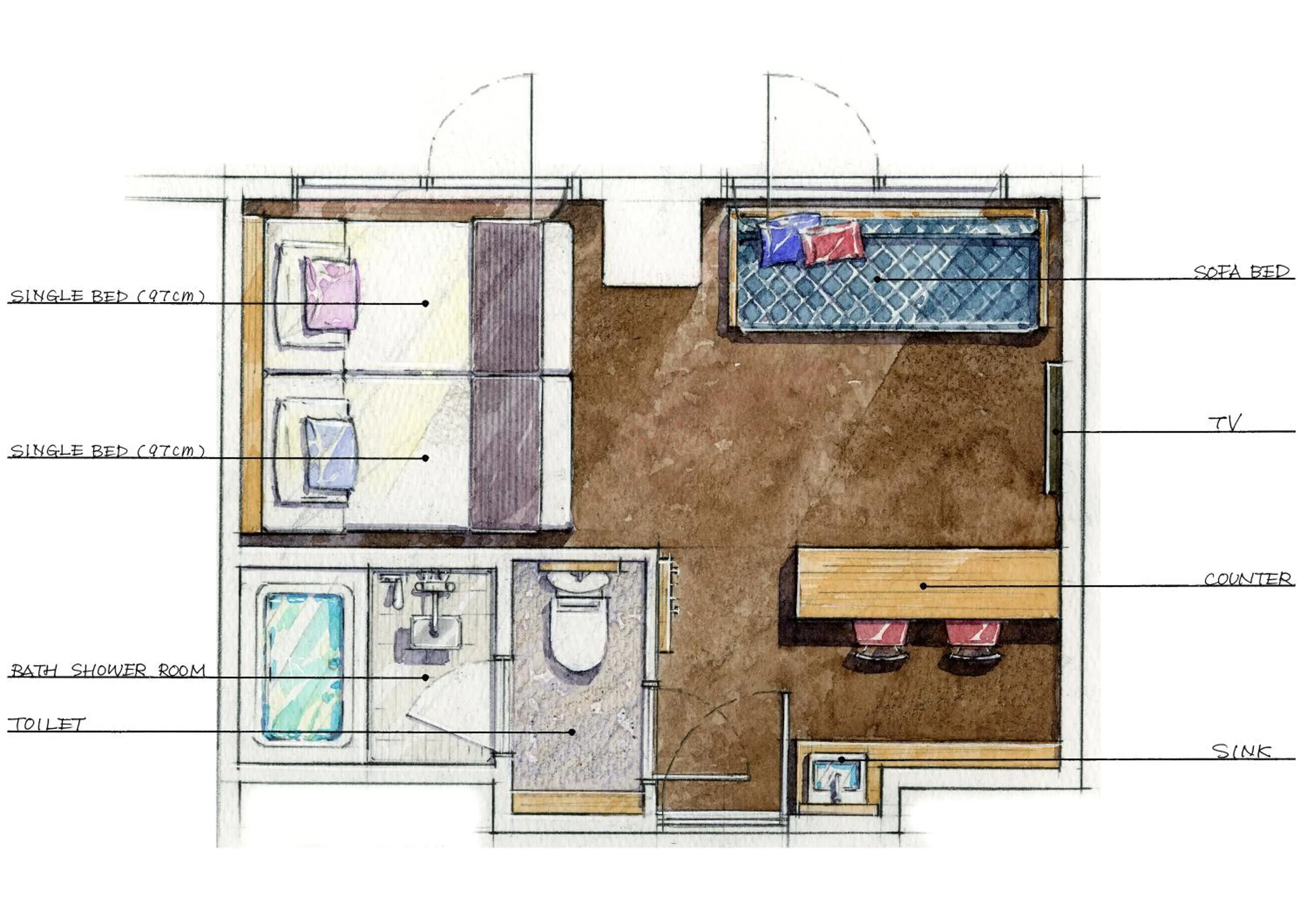 Bathroom in Bay Hotel Tokyo Hamamatsucho