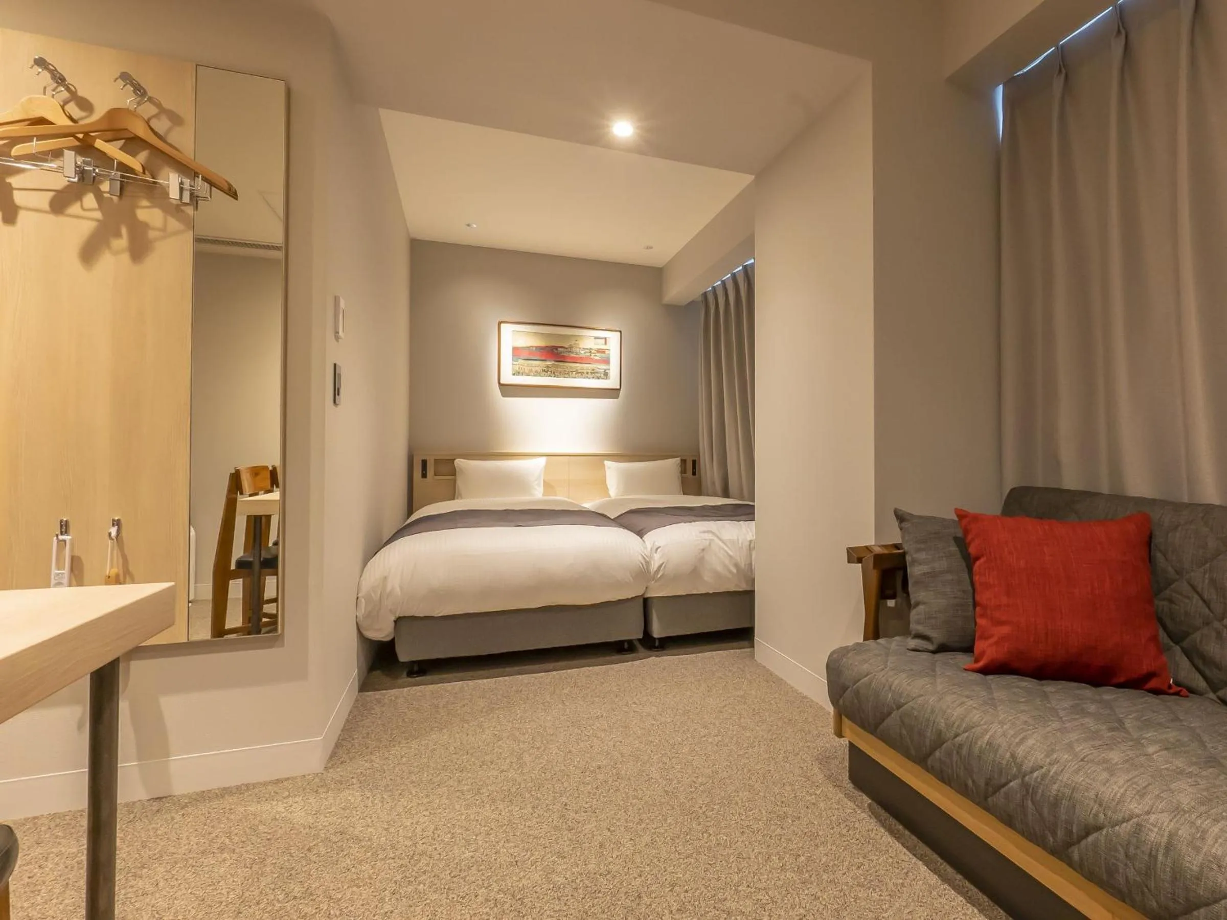 Living room, Bed in Bay Hotel Tokyo Hamamatsucho