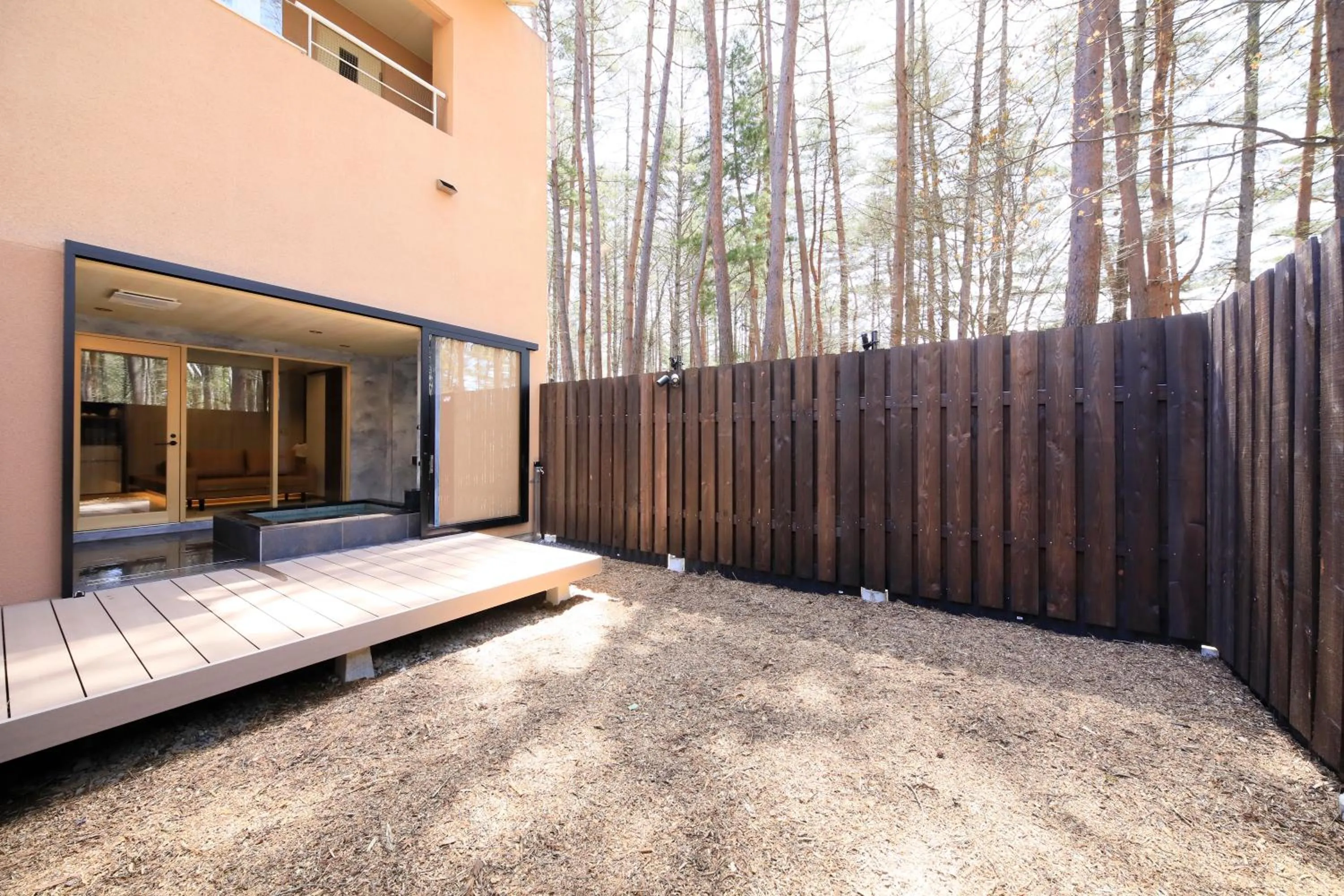 Garden in Yutorelo Tateshina Hotel with DOGS