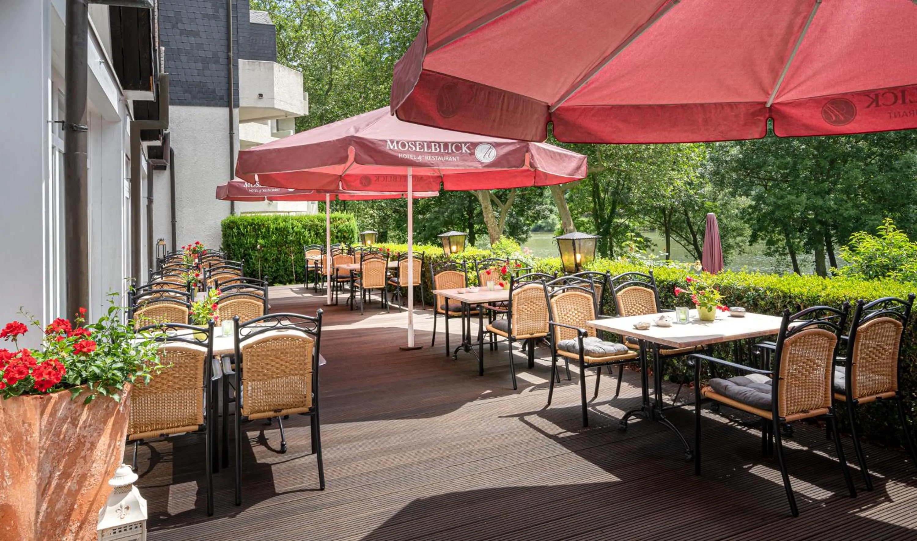 Balcony/Terrace in Hotel Moselblick