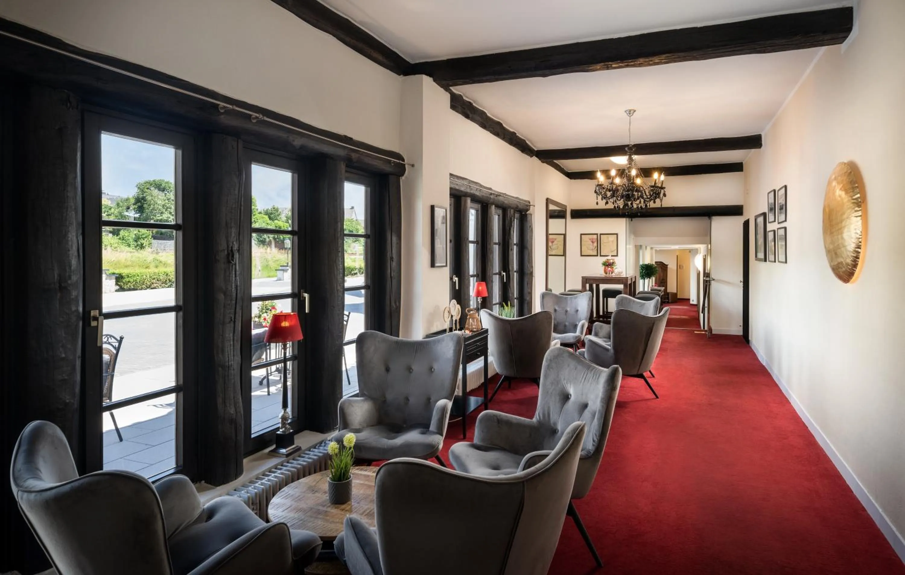 Lobby or reception in Hotel Moselblick