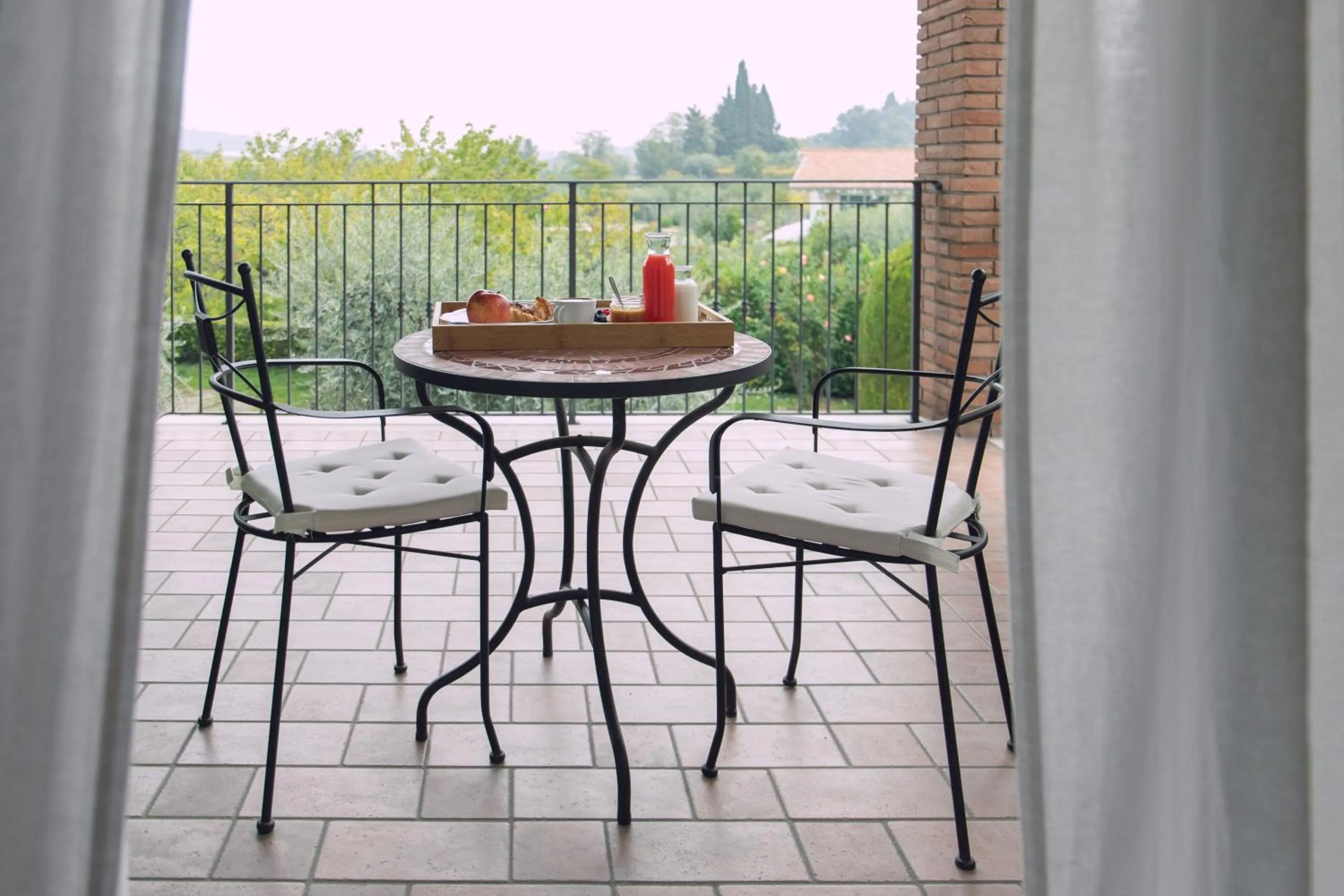 Balcony/Terrace in Locanda Arizona