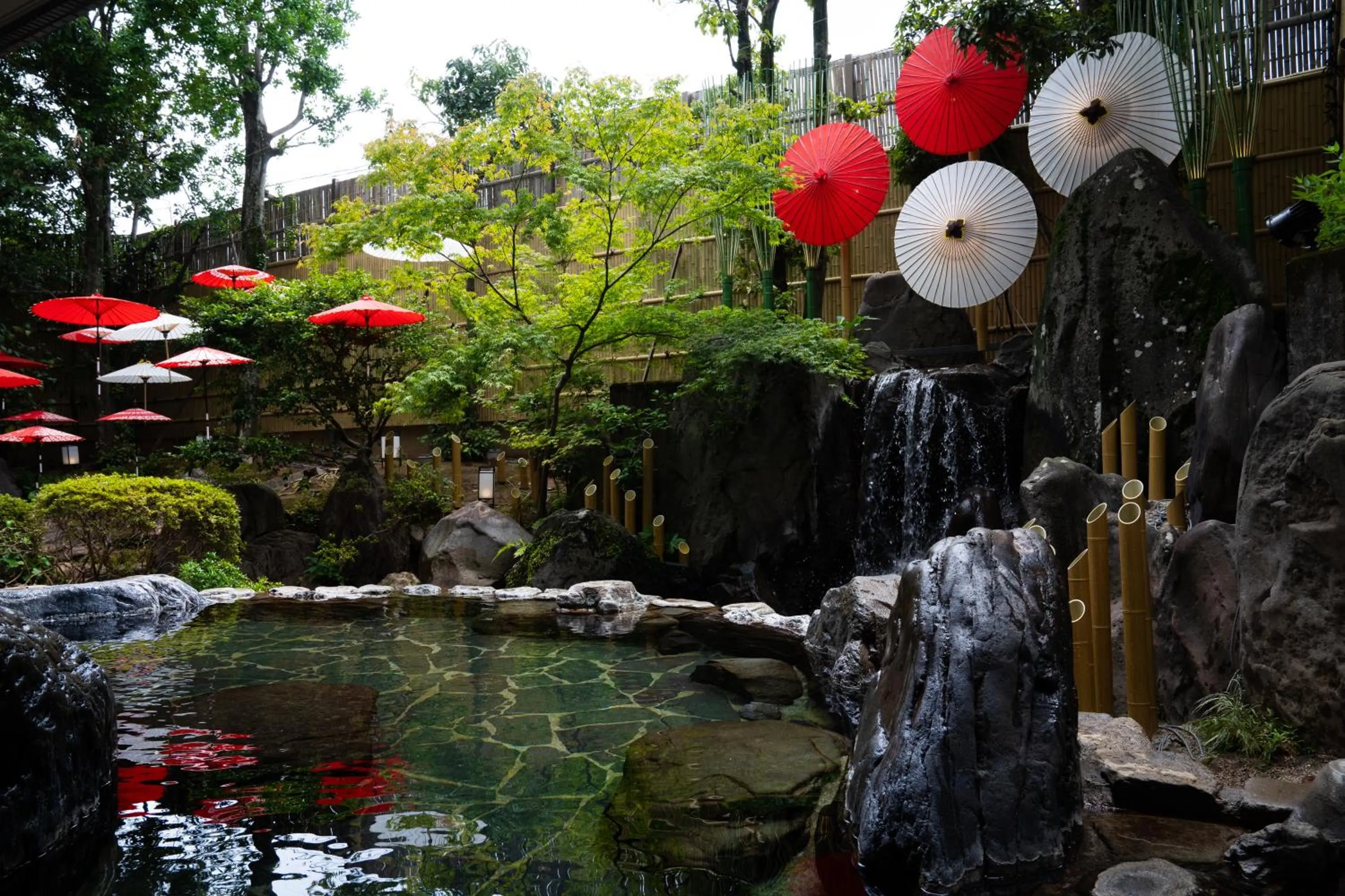 Hot Spring Bath in Tsukasa Royal Hotel
