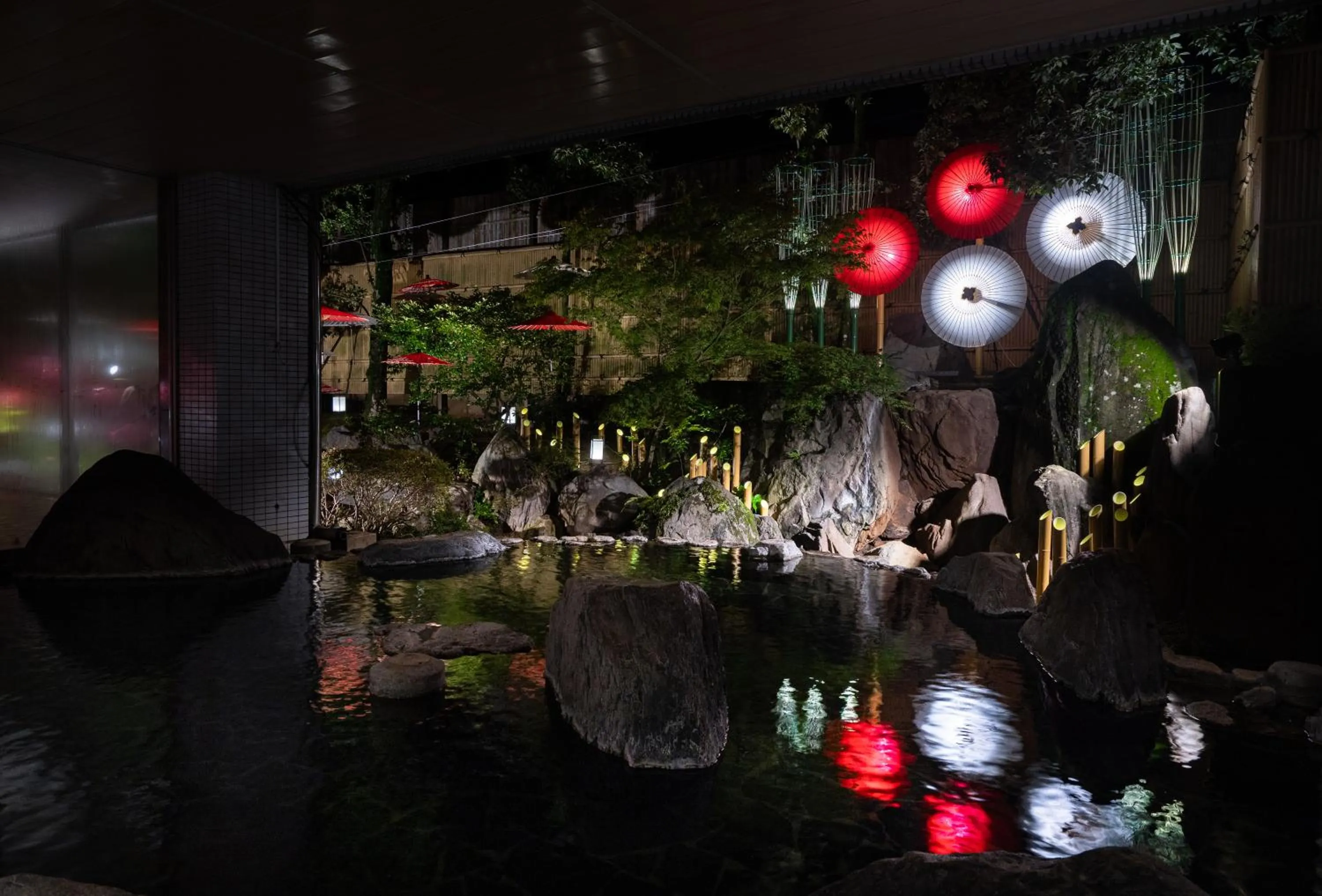 Hot Spring Bath in Tsukasa Royal Hotel
