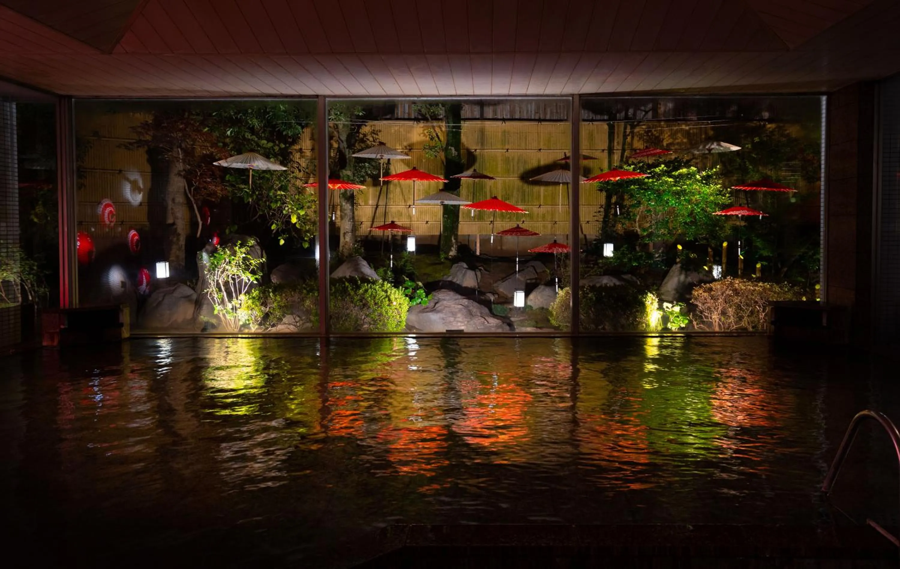 Hot Spring Bath in Tsukasa Royal Hotel