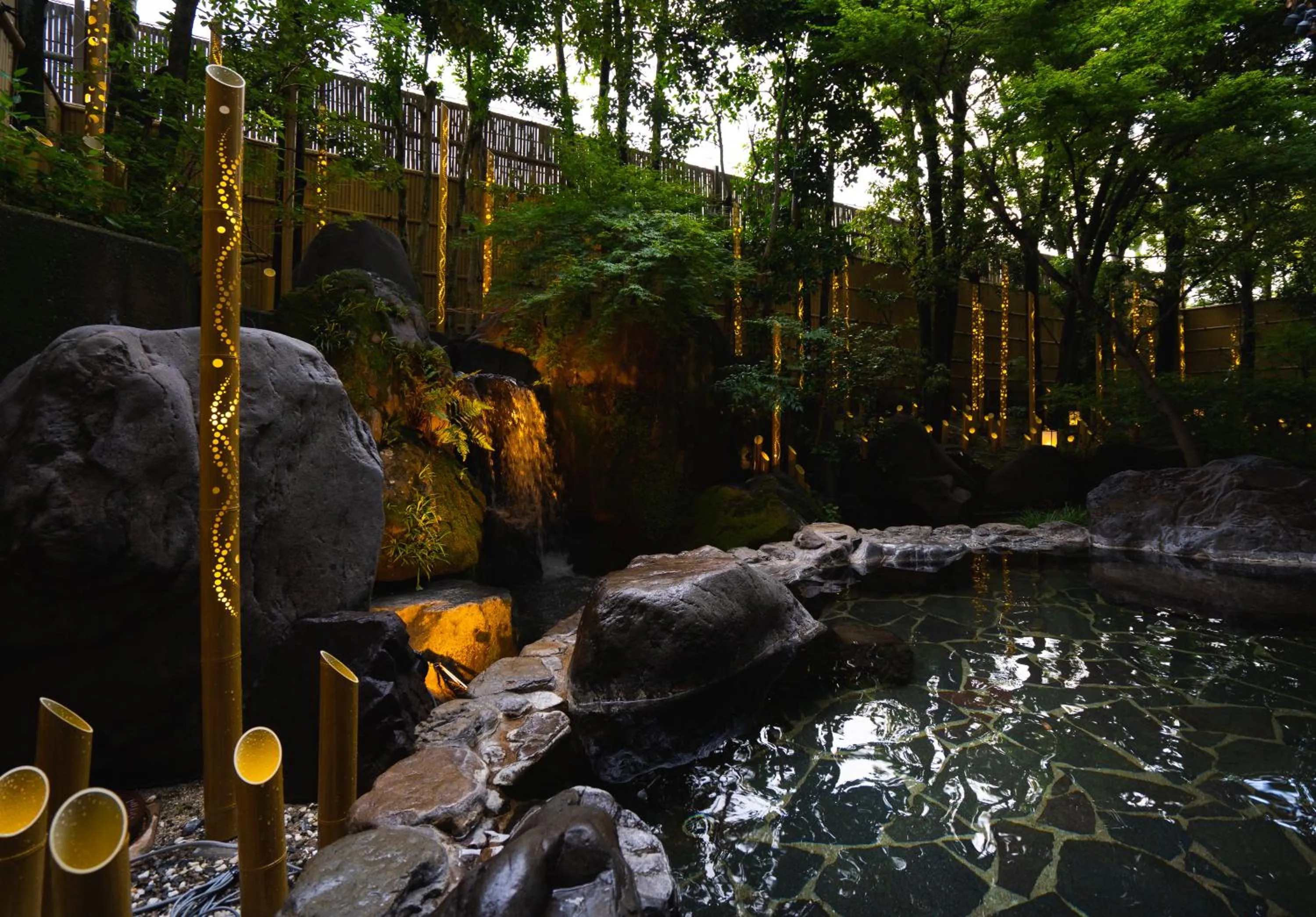 Hot Spring Bath in Tsukasa Royal Hotel