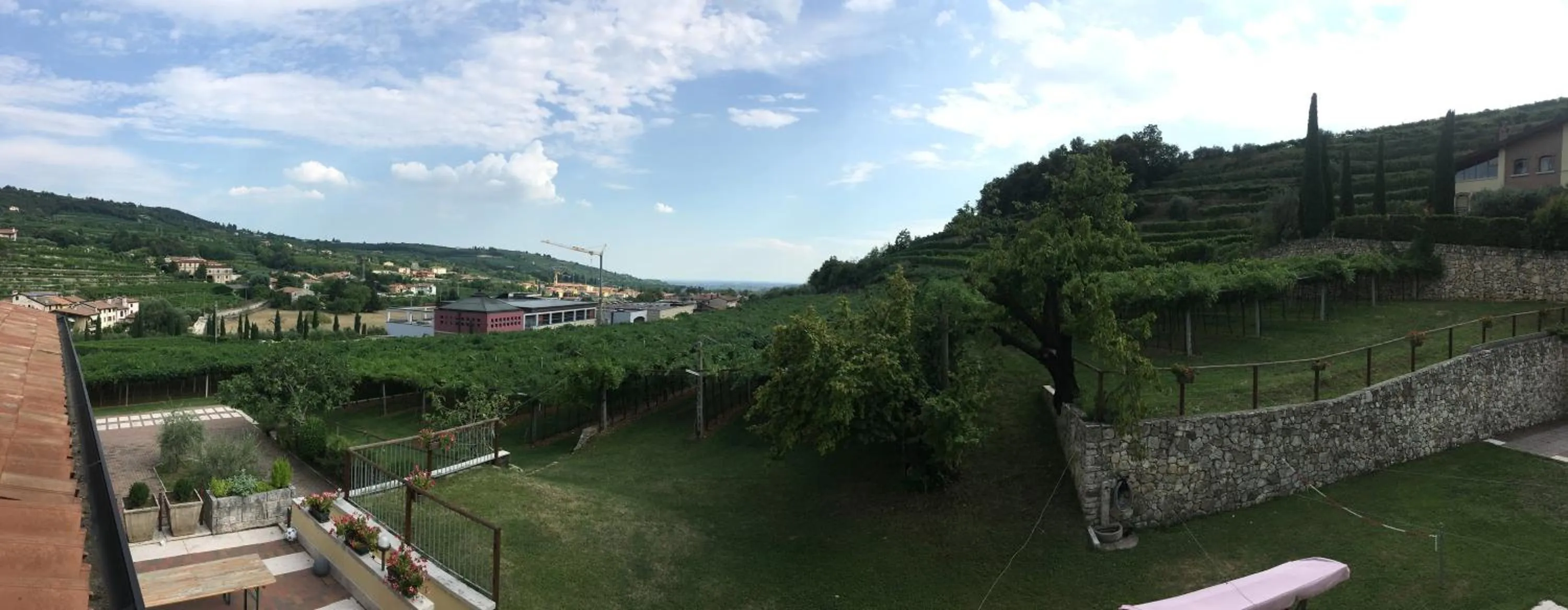 View (from property/room) in La Bella Vigna