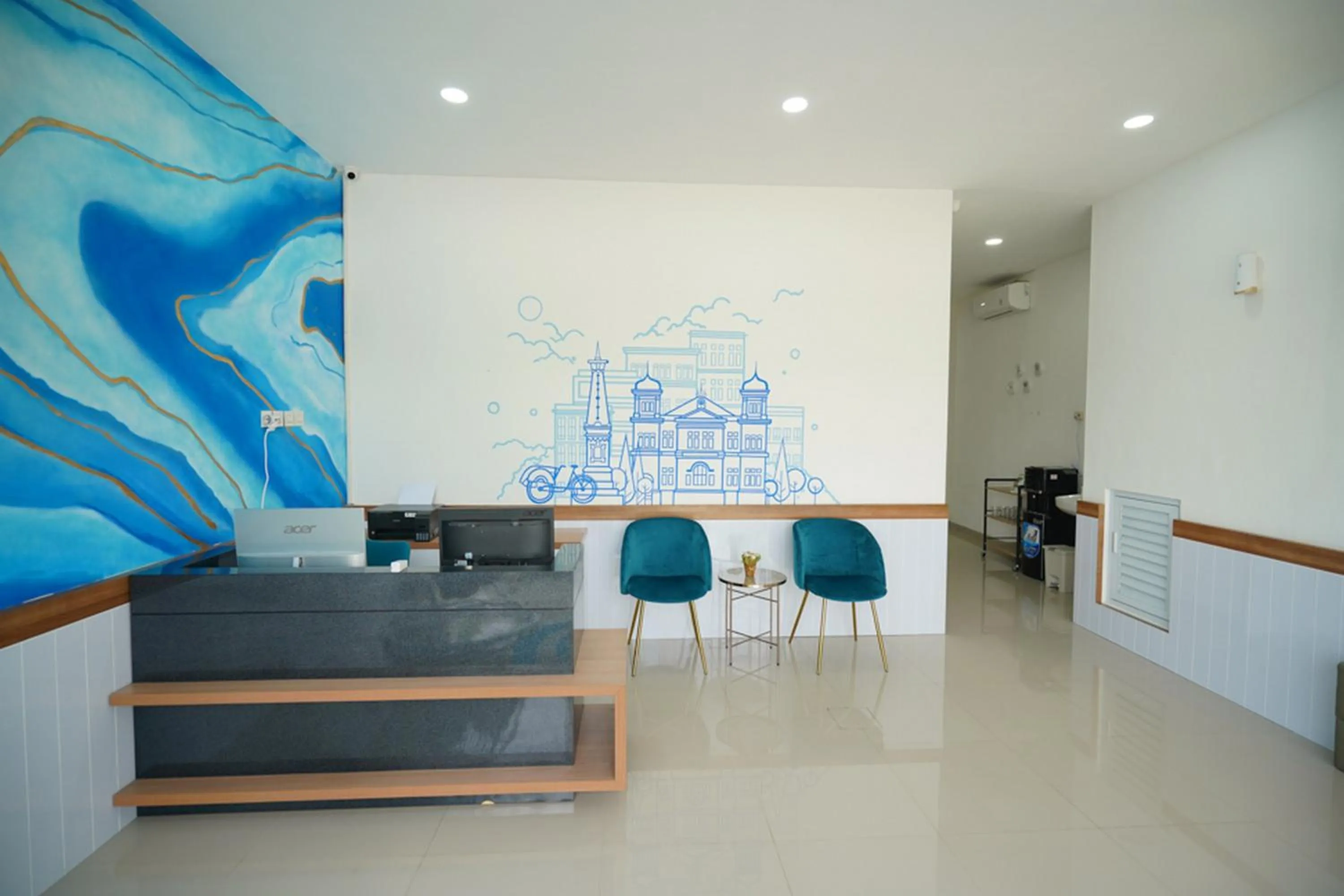 Seating area in RedDoorz Plus @ Terban Residence