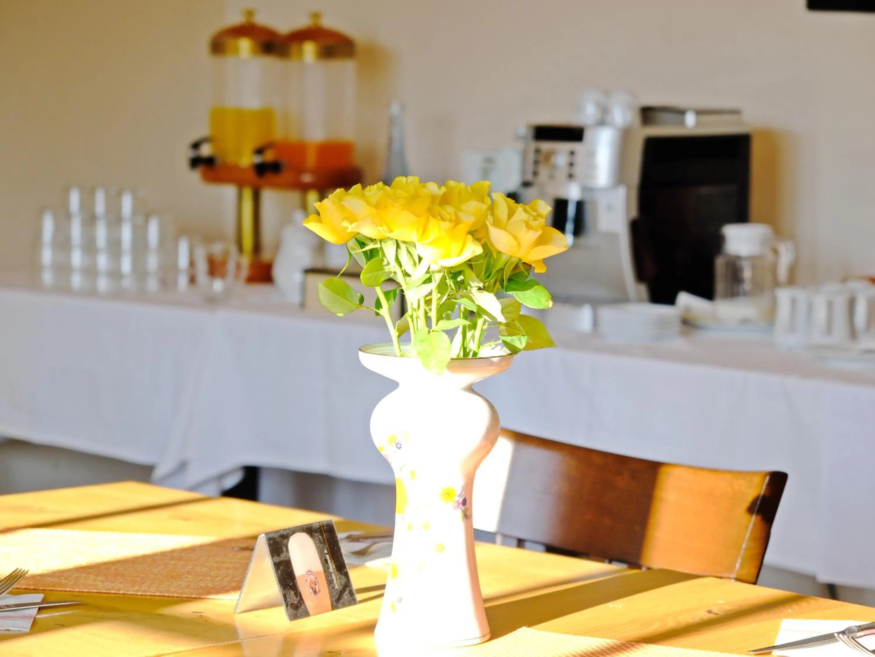 Dining area in Hotel Burgklause