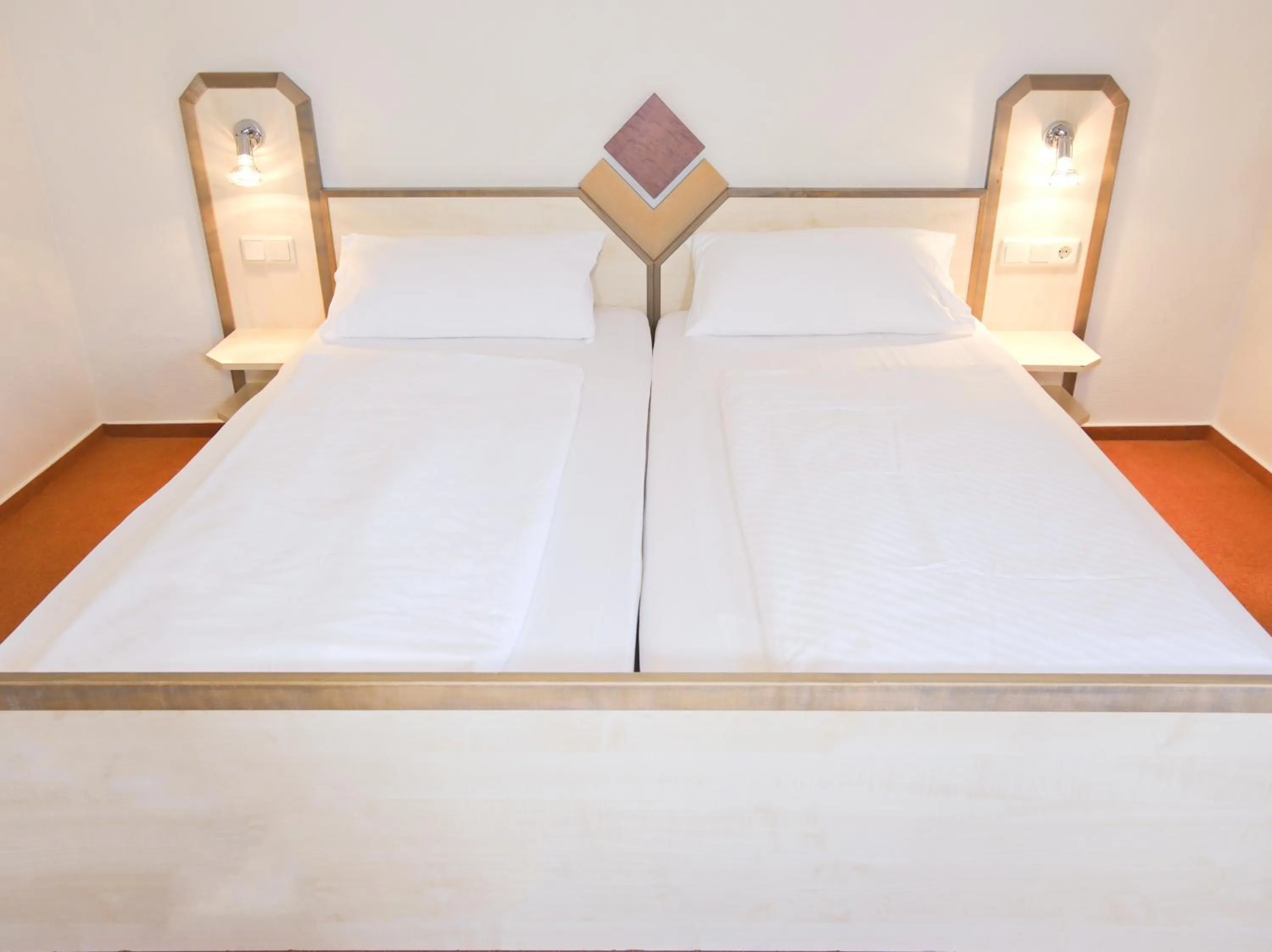 Bed in Hotel Burgklause