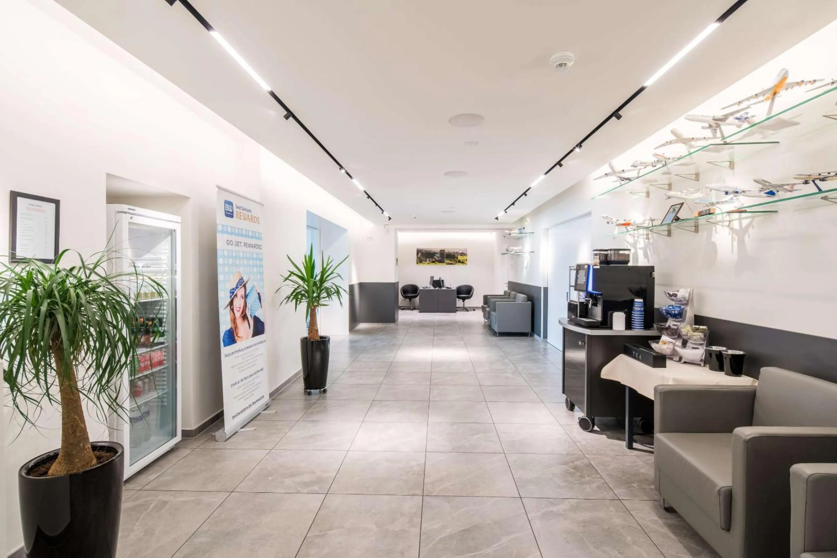 Lobby or reception in Best Western Hotel St. Michael