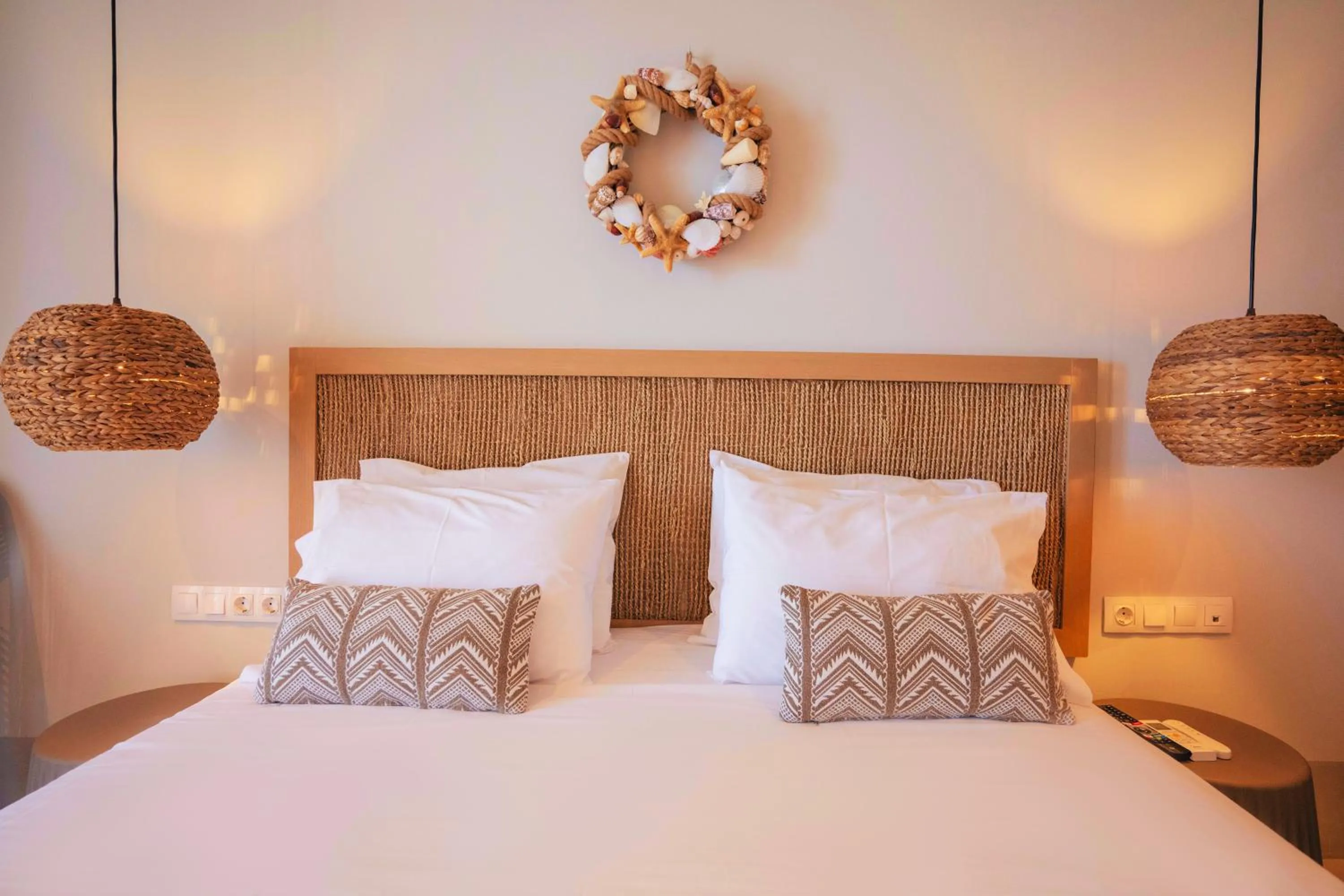 Bed in Aegean Hospitality