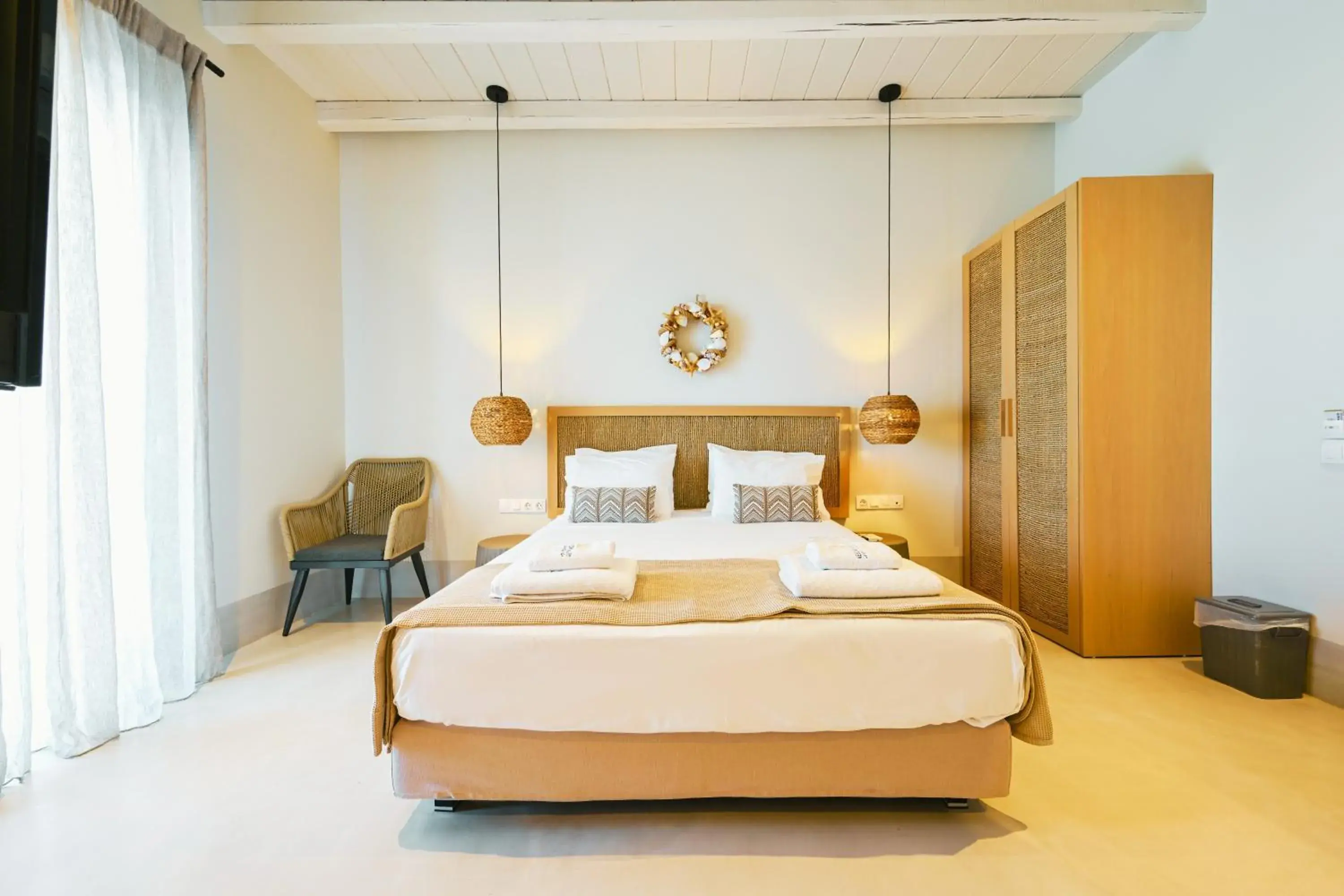 Double Bed Luxury Boutique Suite with Private Plunge Pool in Aegean Hospitality Double Bed Luxury Boutique Suite with Private Plunge Pool in Aegean Hospitality