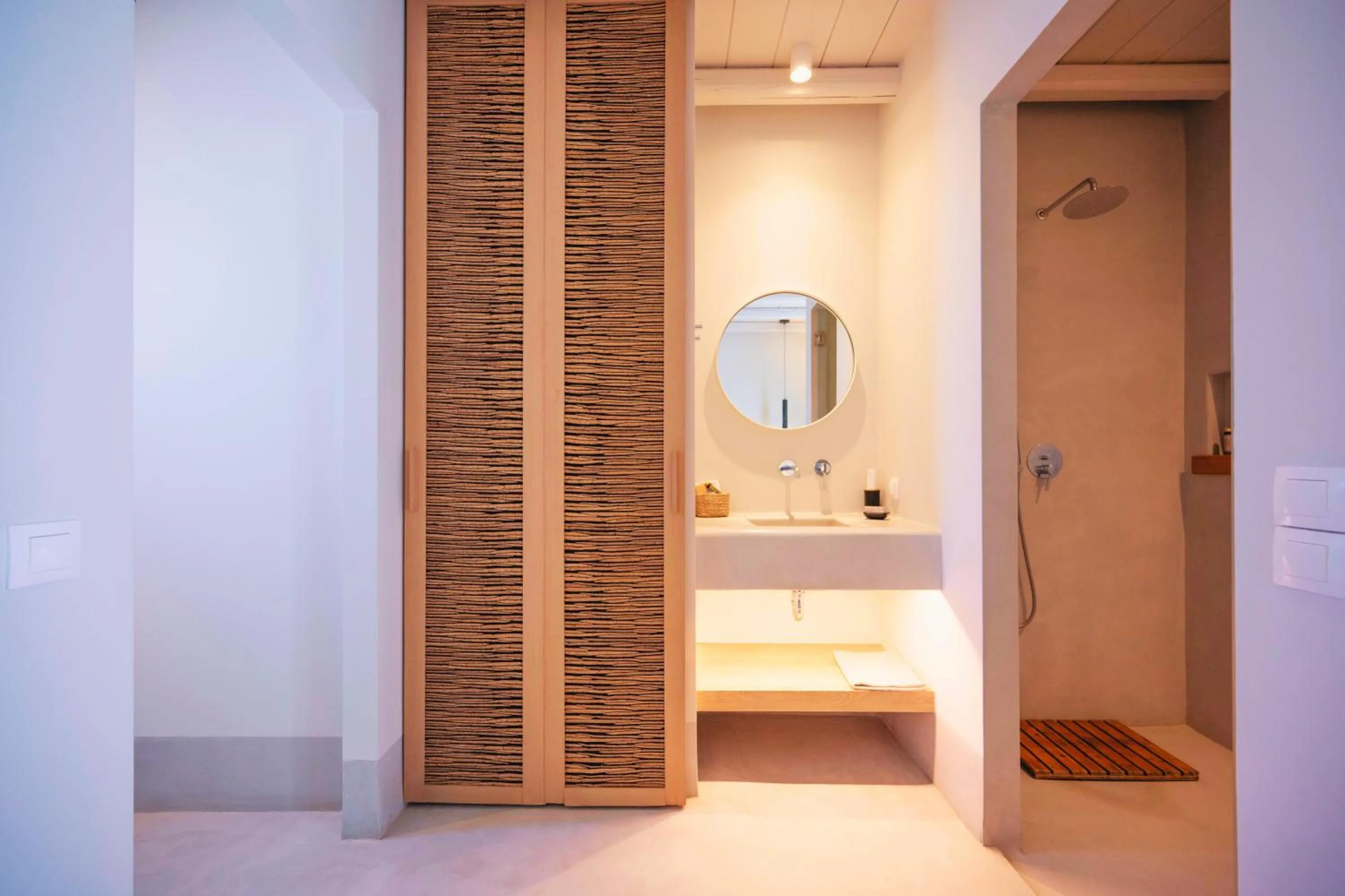 Shower in Aegean Hospitality