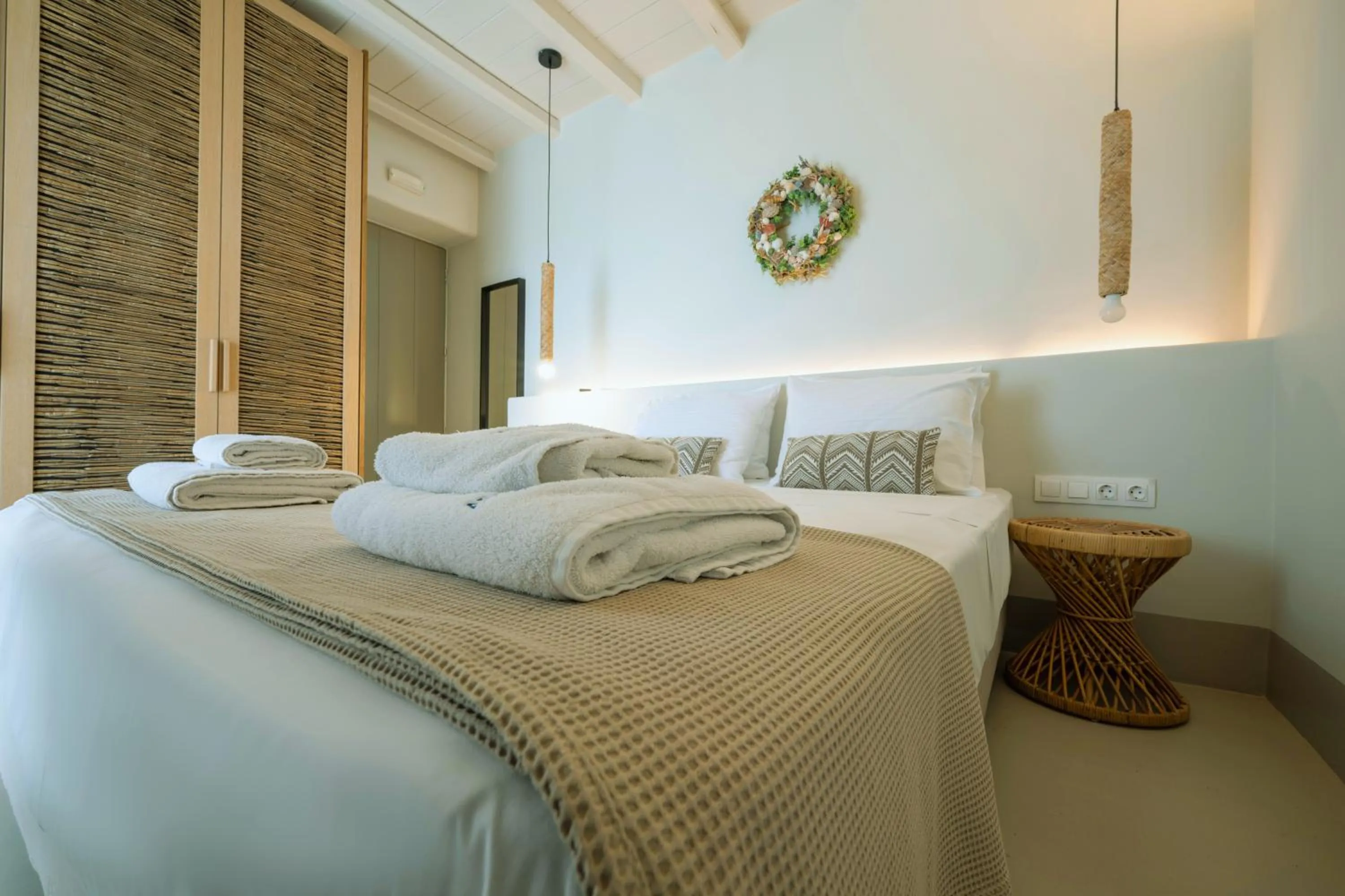 Bed in Aegean Hospitality