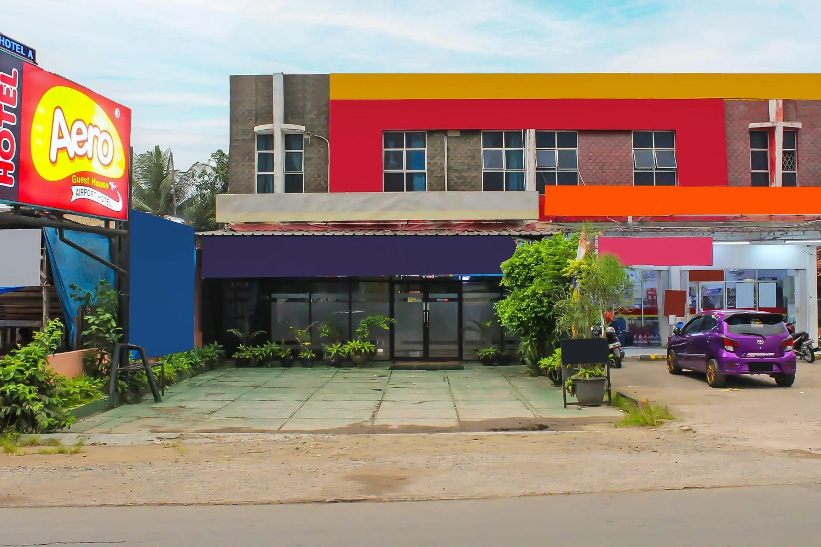 Facade/entrance in Collection O 92268 Hotel Aero