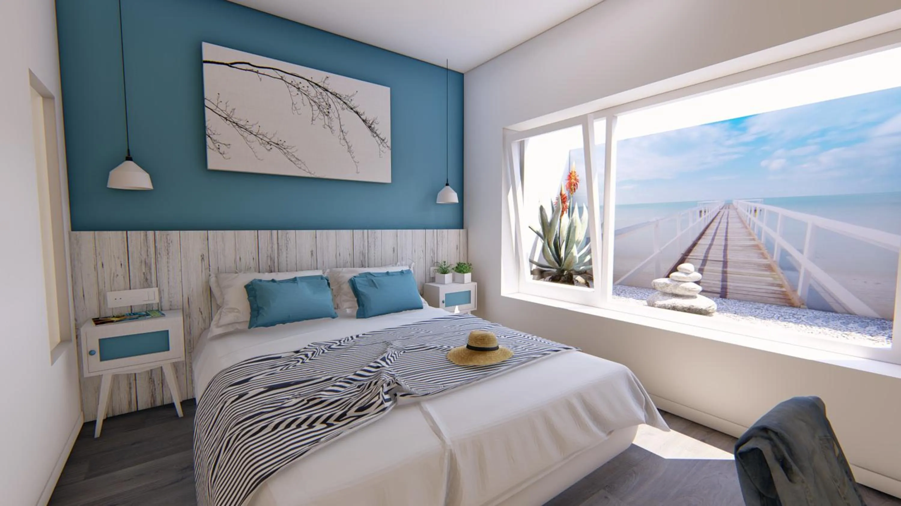 Photo of the whole room, Bed in Nerja Casual Rooms
