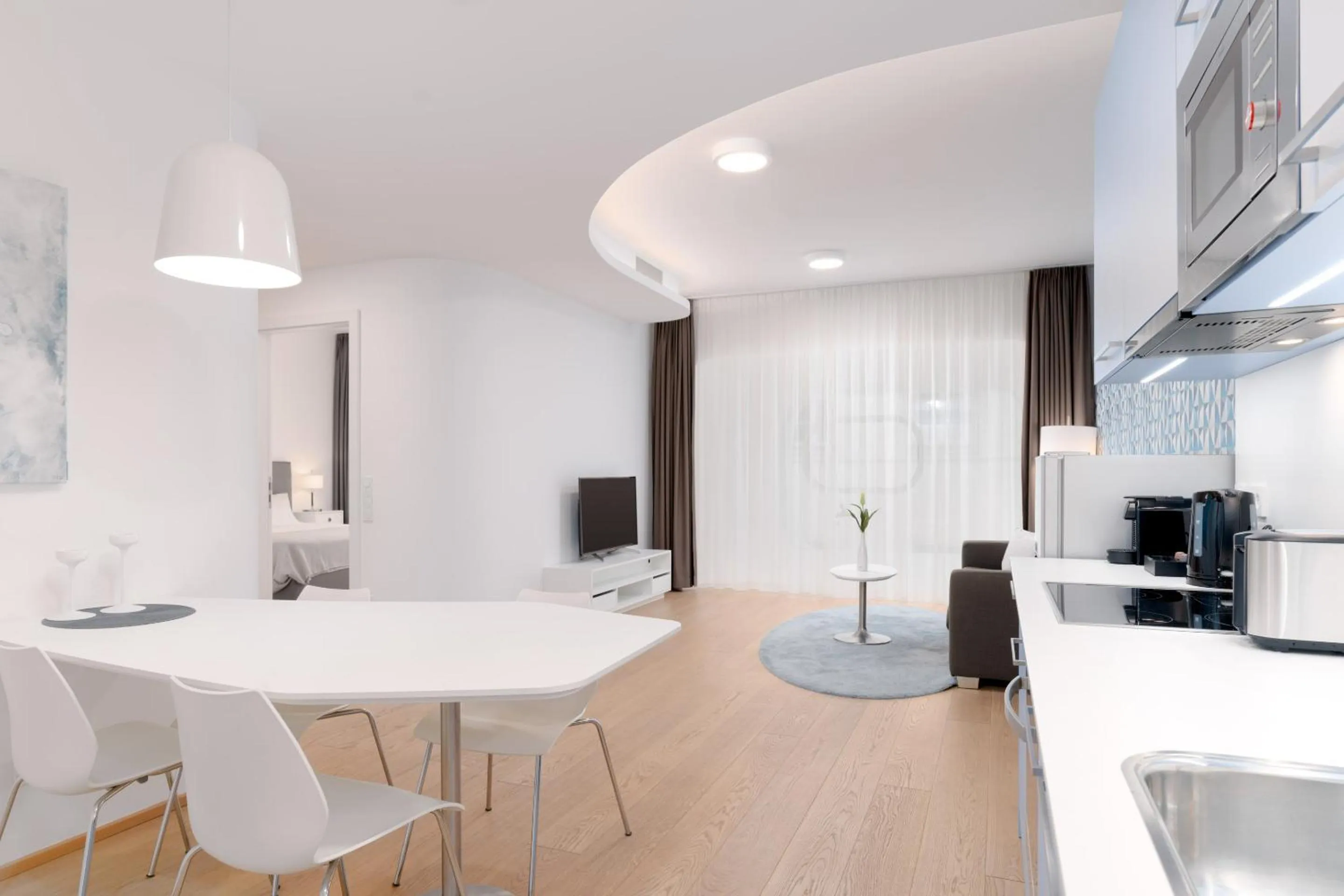TV and multimedia in ARGOS Graz Serviced Apartments, kontaktlos mit Self Check-in
