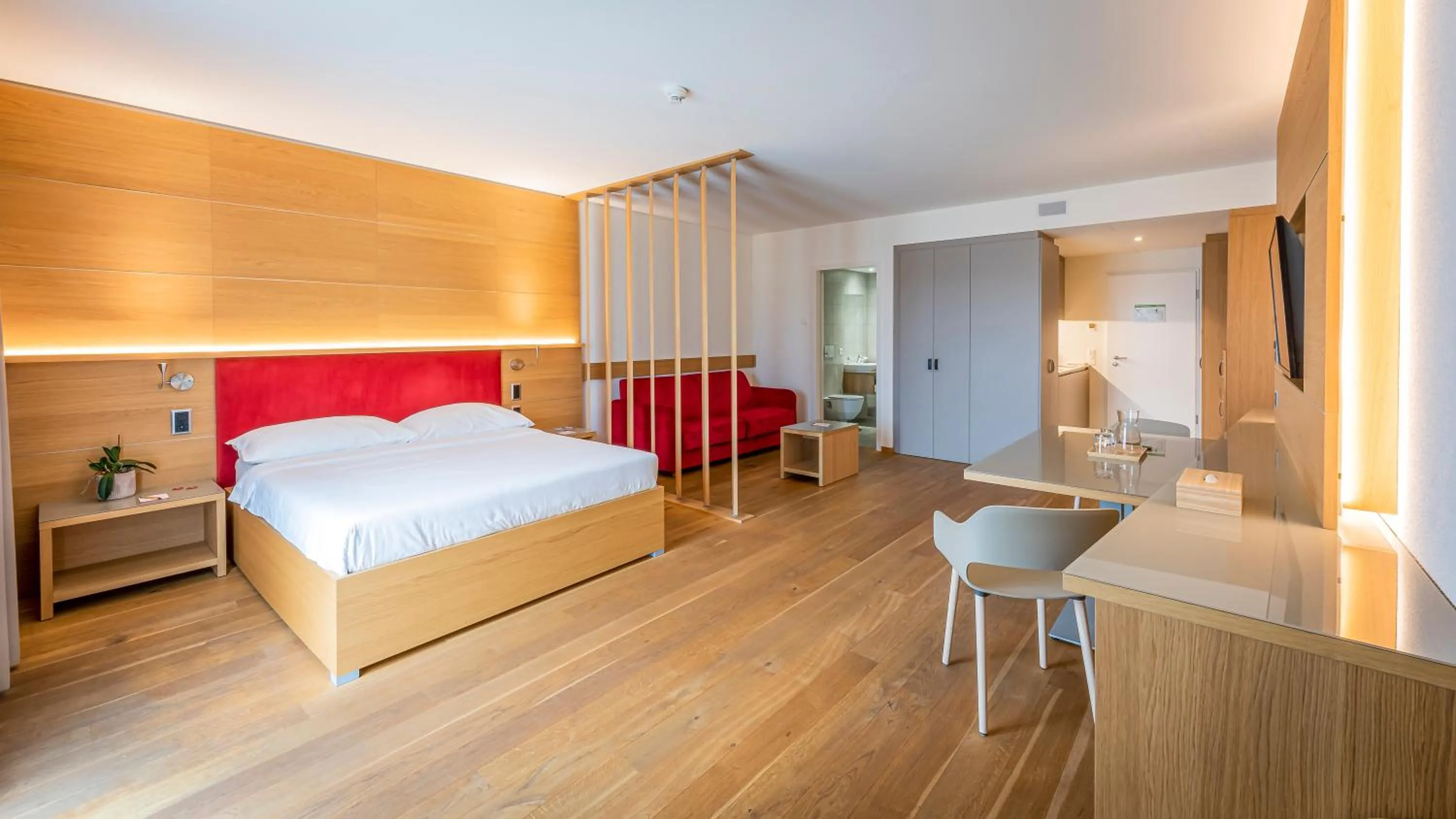 Bed in Los Lorentes Hotel Bern City