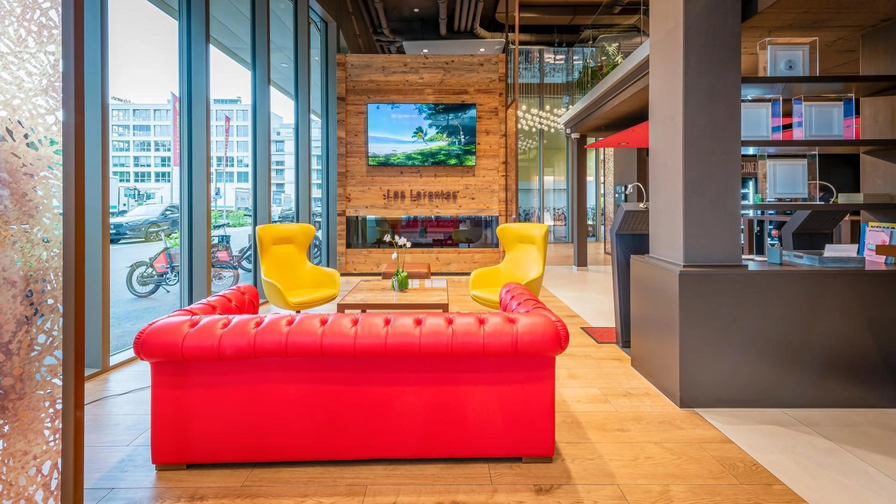 Lobby or reception in Los Lorentes Hotel Bern City