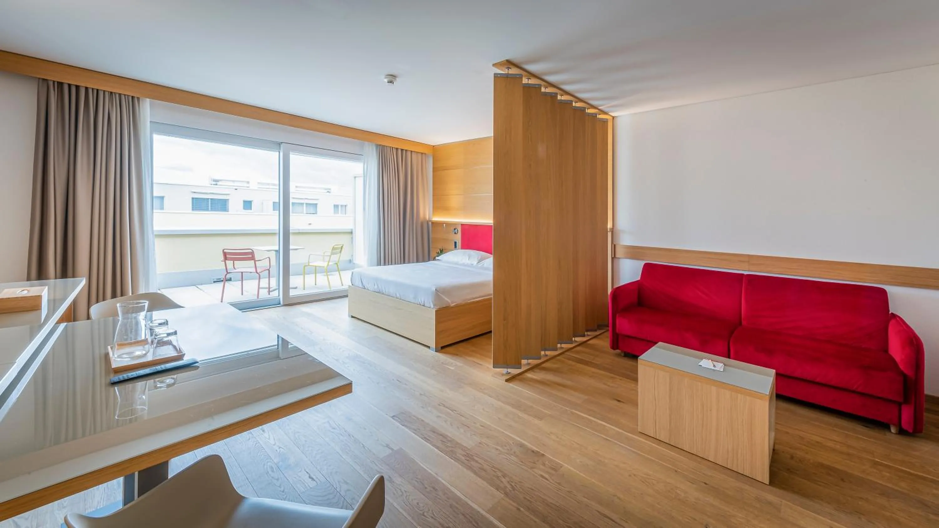 Bed in Los Lorentes Hotel Bern City