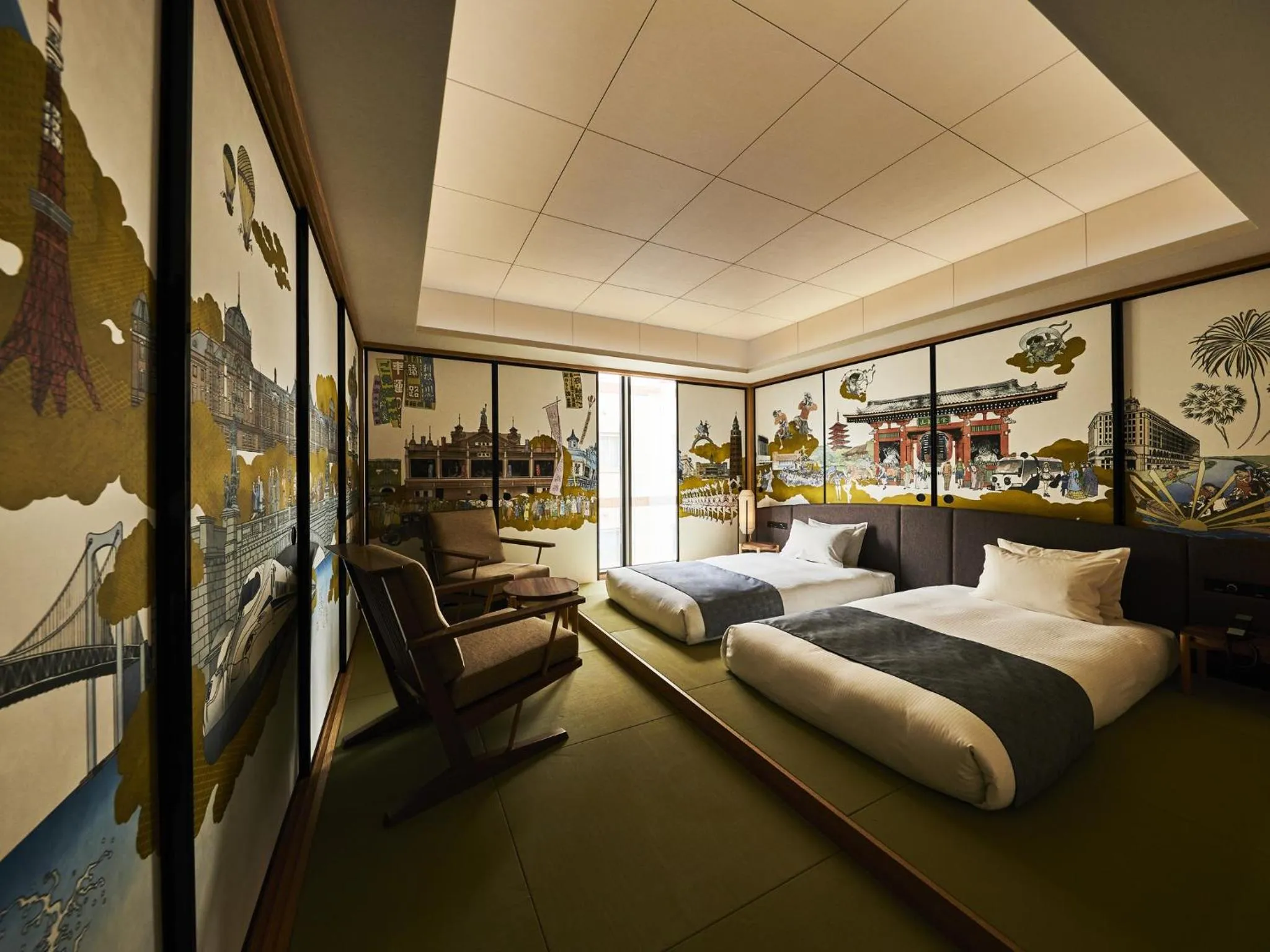 Photo of the whole room, Bed in Asakusa View Hotel Annex Rokku