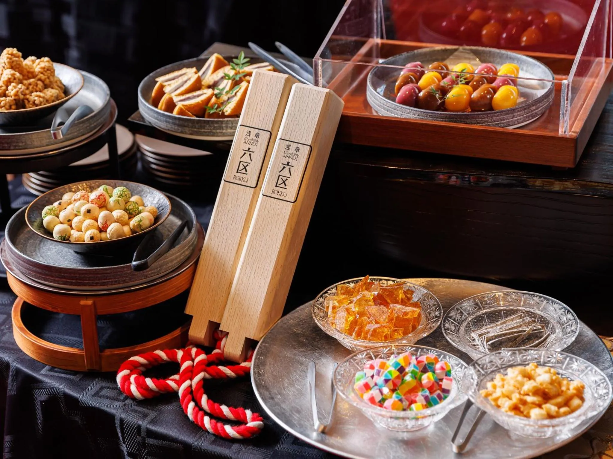 Lounge or bar in Asakusa View Hotel Annex Rokku