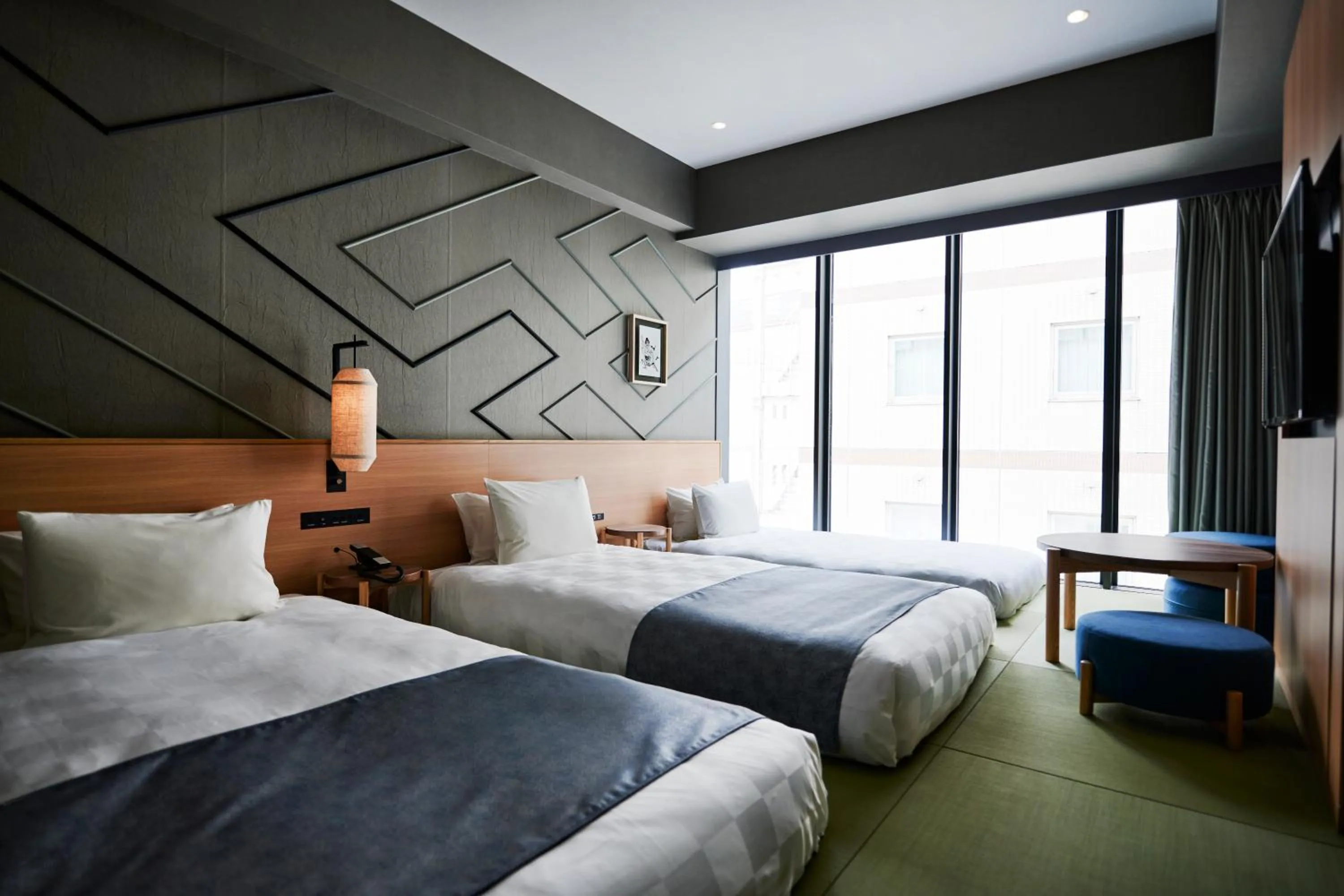 Bed in Asakusa View Hotel Annex Rokku