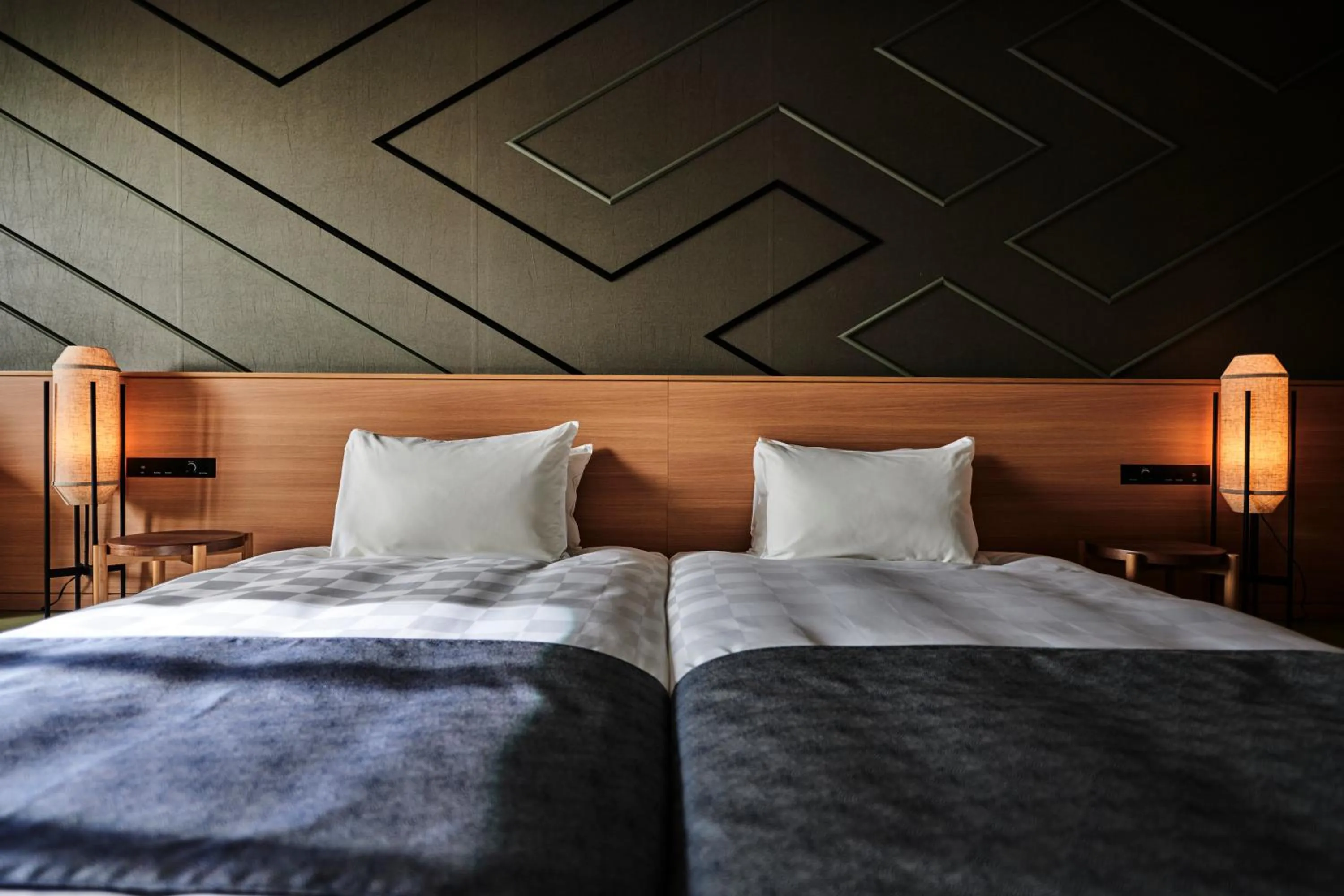 Bed in Asakusa View Hotel Annex Rokku