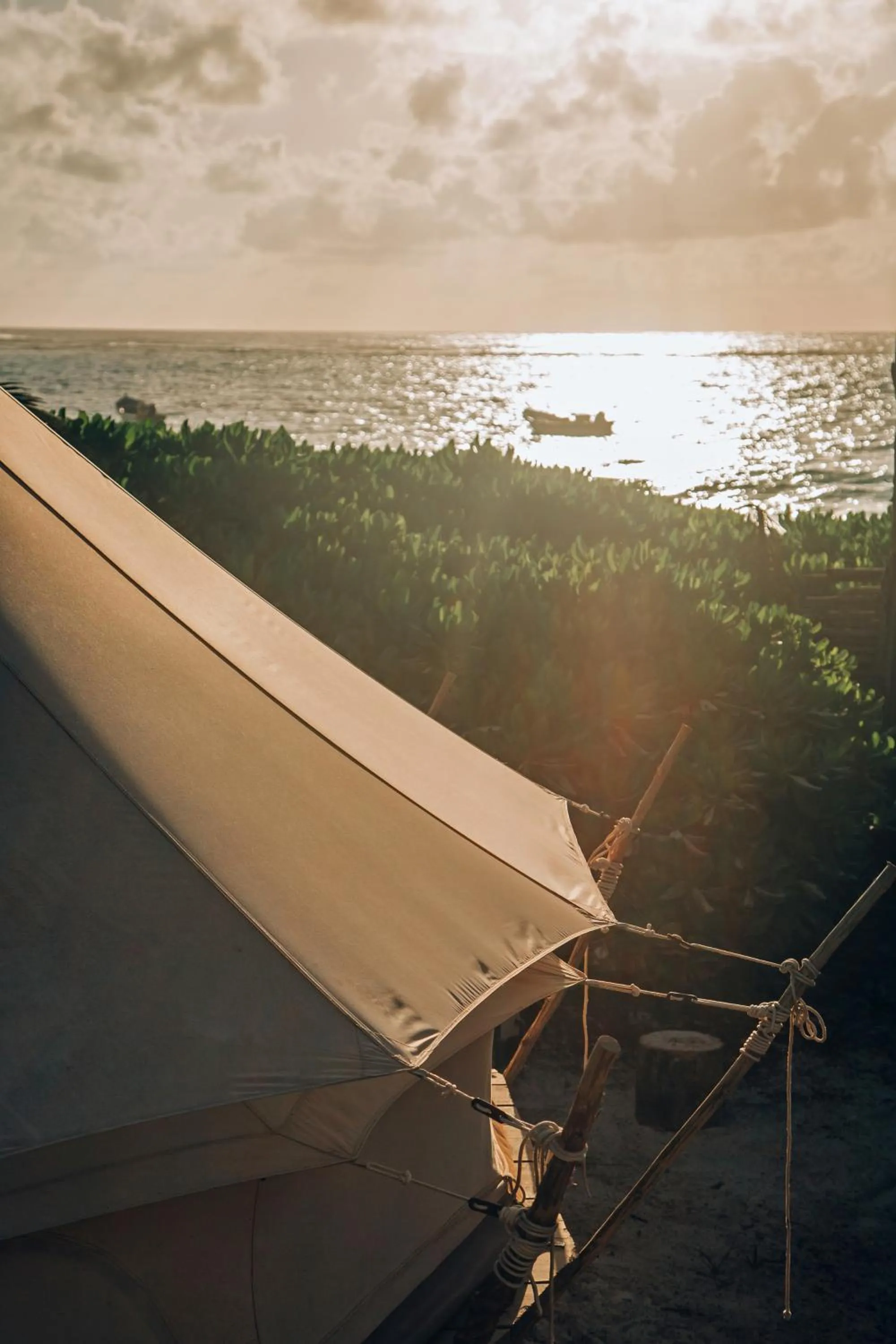 Sunrise in Glamp Ikal Tulum