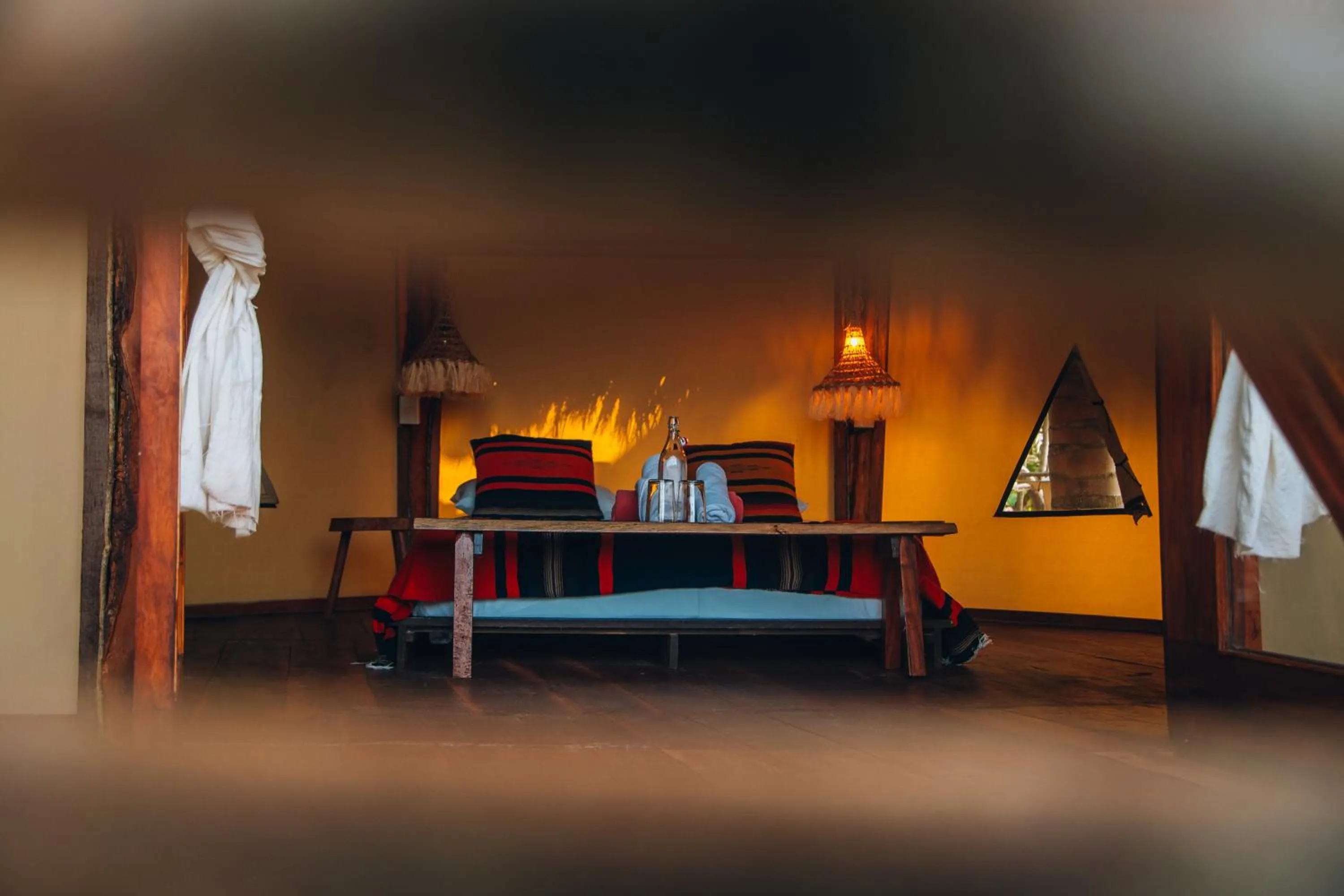 Bedroom in Glamp Ikal Tulum