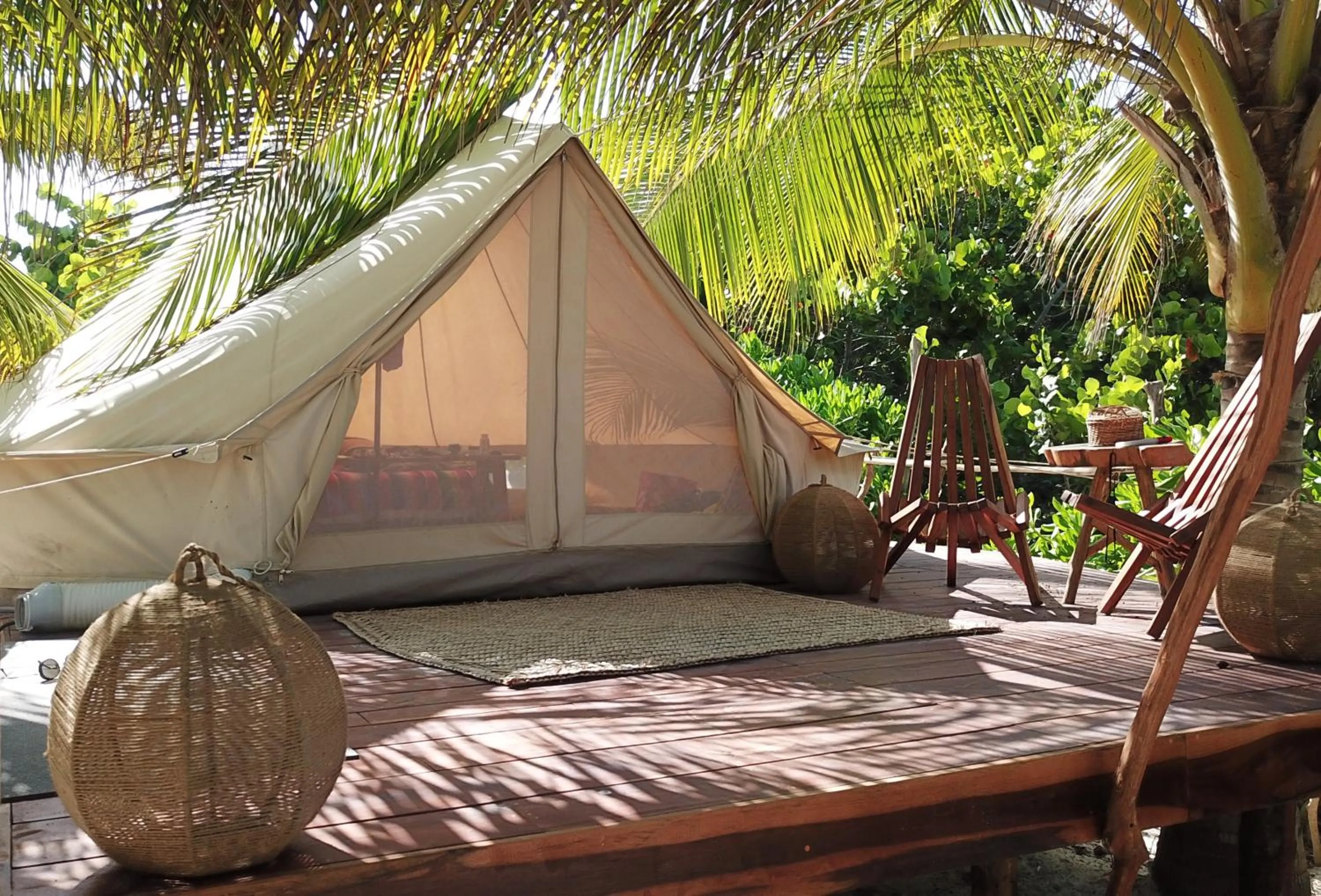Balcony/Terrace in Glamp Ikal Tulum