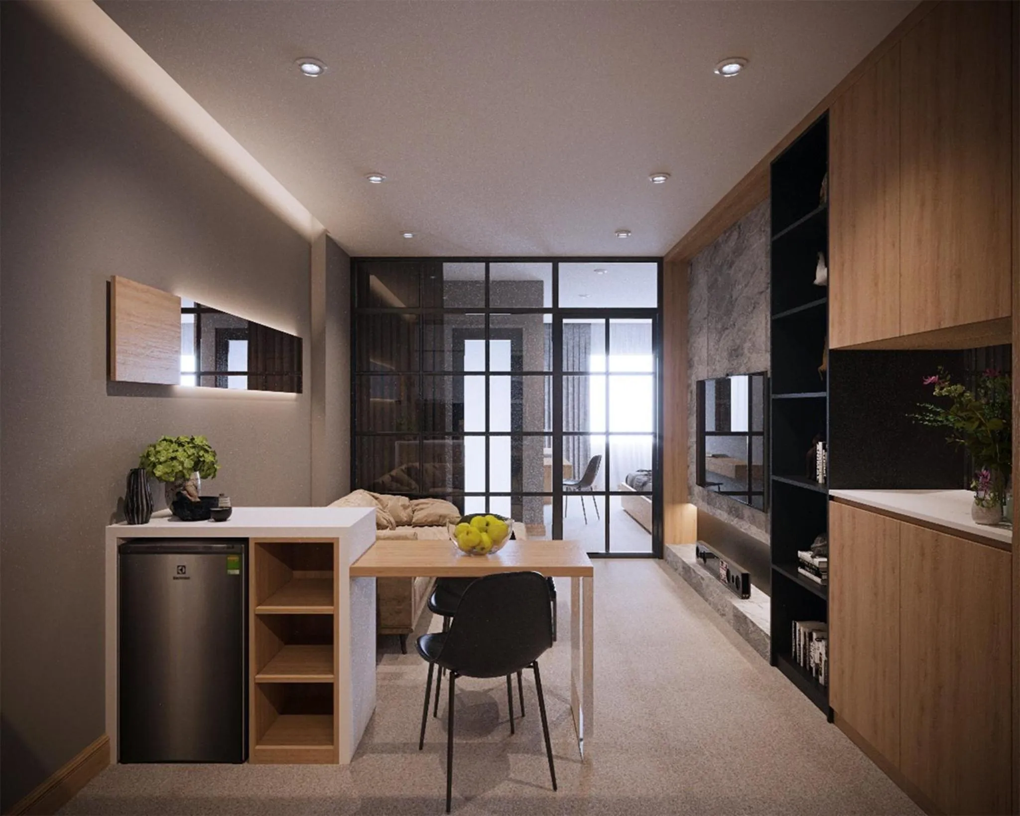 Living room in Fukurai Hotel & Apartment 2 Ha Noi