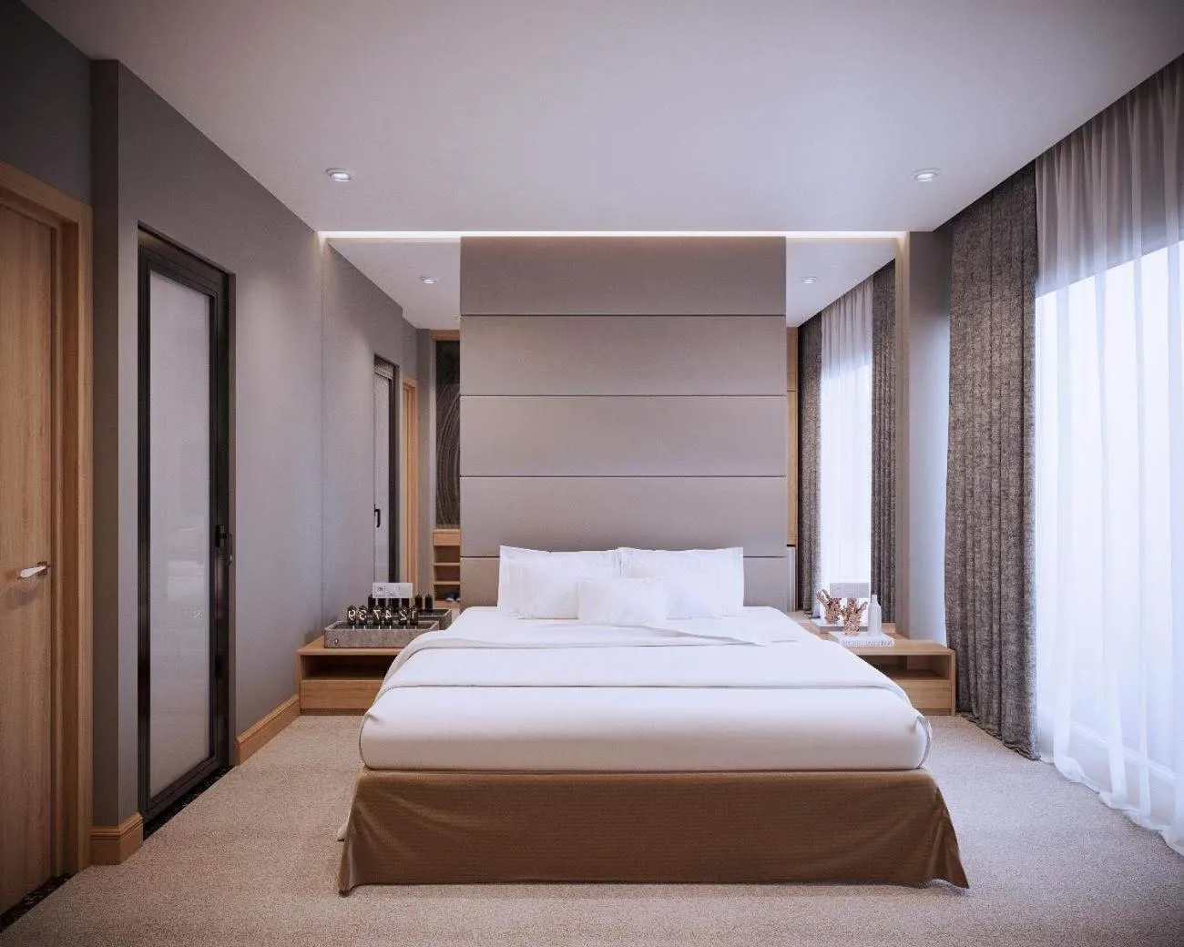 Bed in Fukurai Hotel & Apartment 2 Ha Noi