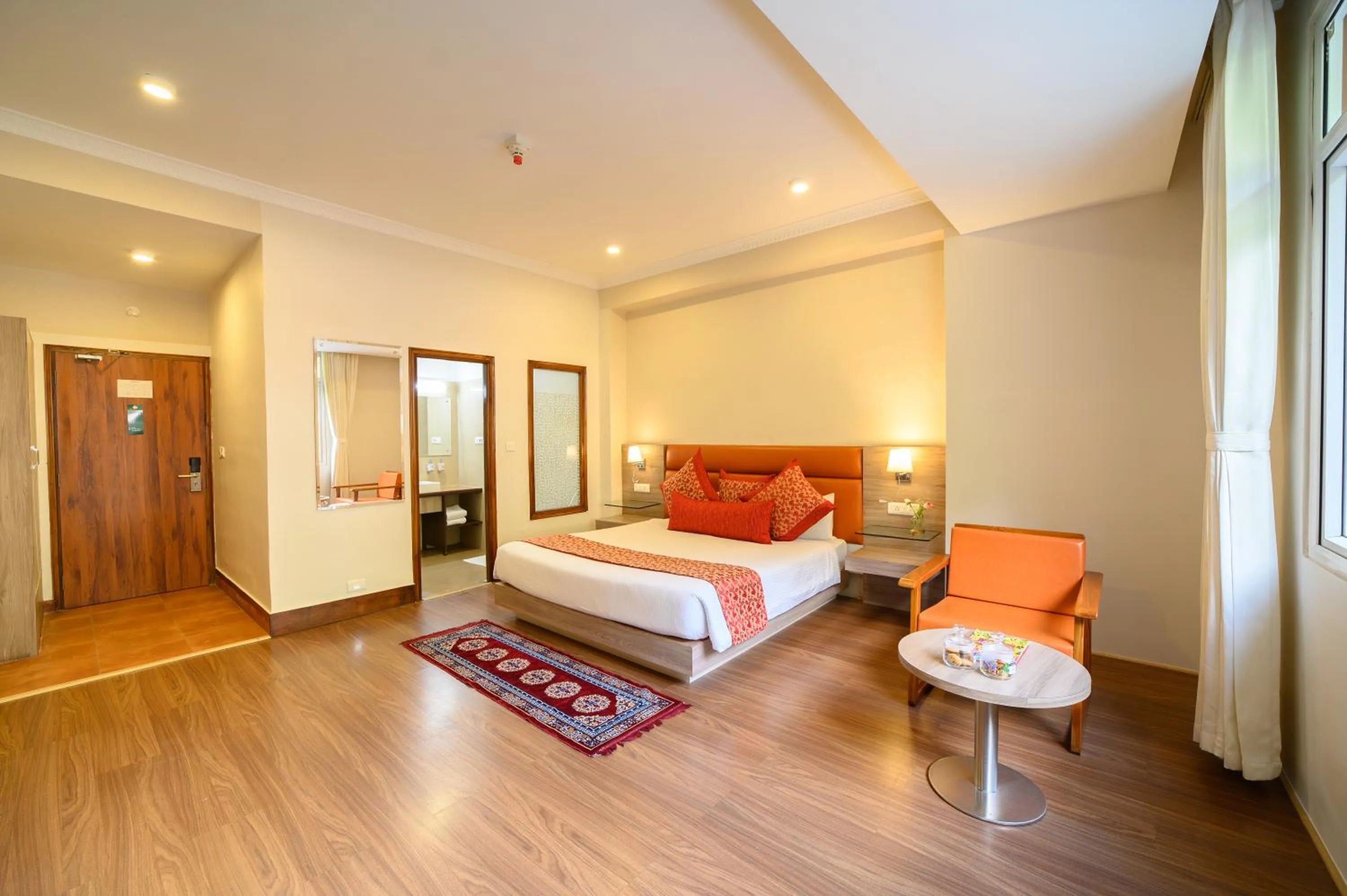 Bed in Sinclairs Gangtok