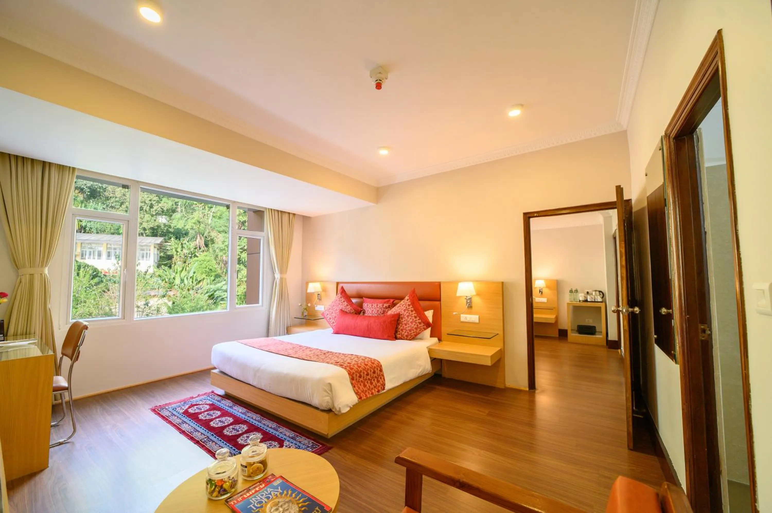 Bed in Sinclairs Gangtok