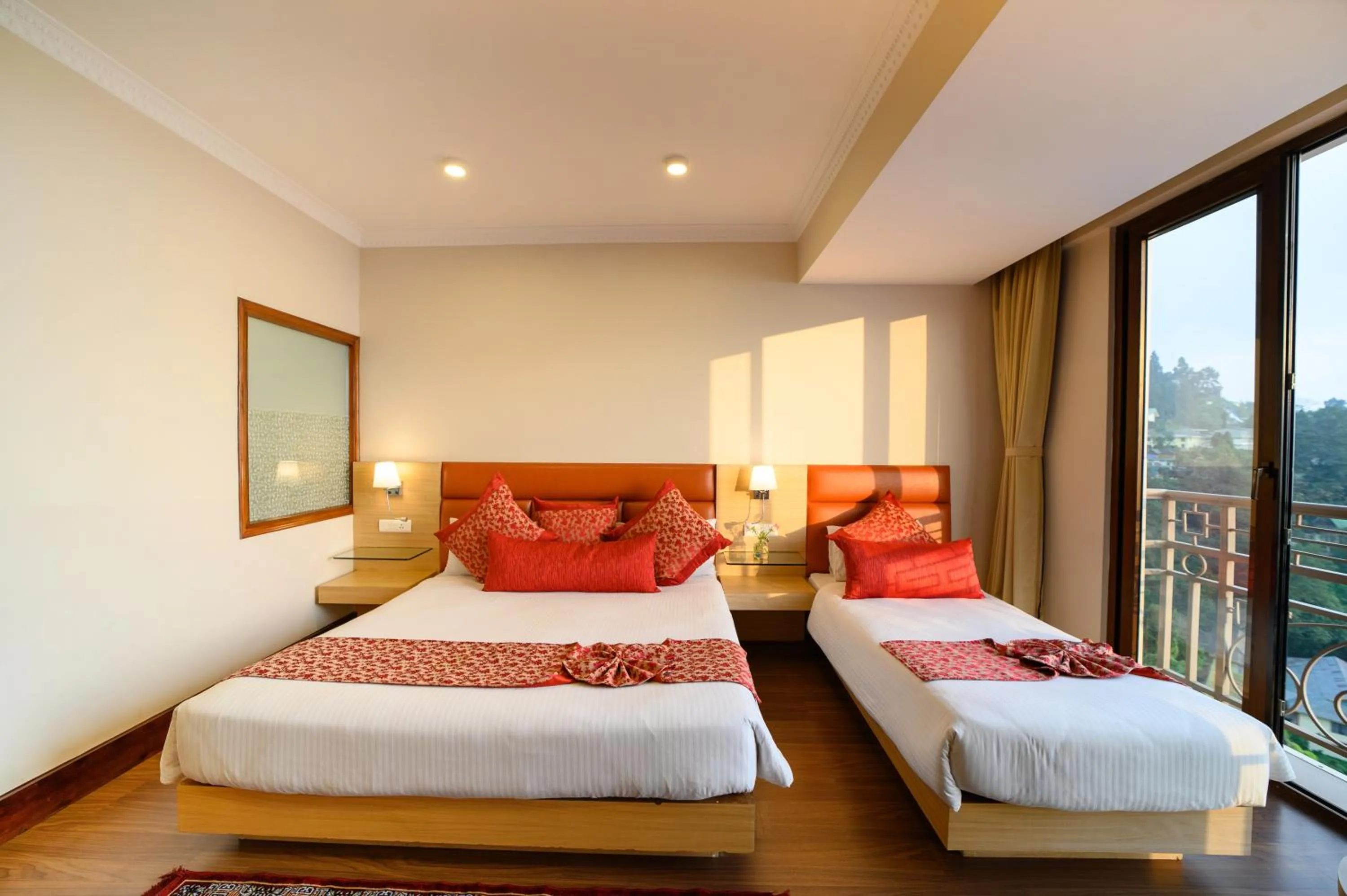 Bed in Sinclairs Gangtok