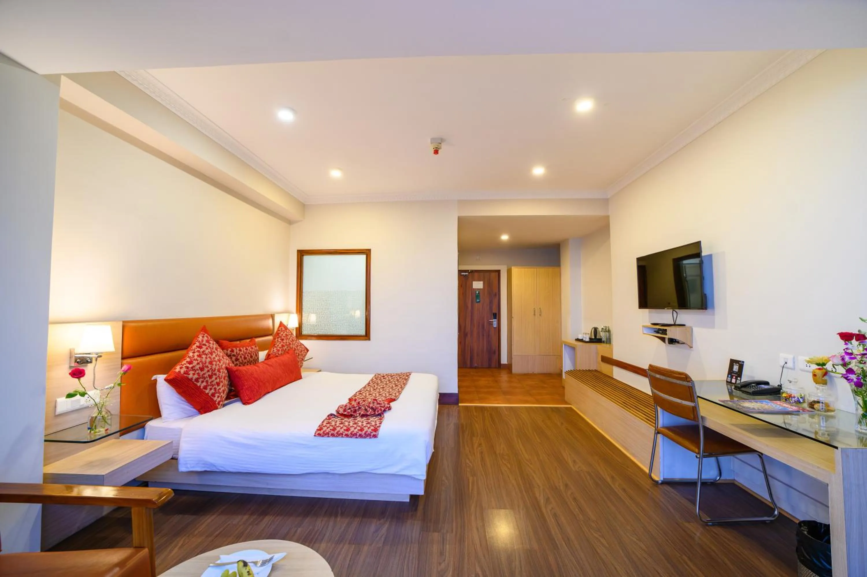 Bed in Sinclairs Gangtok