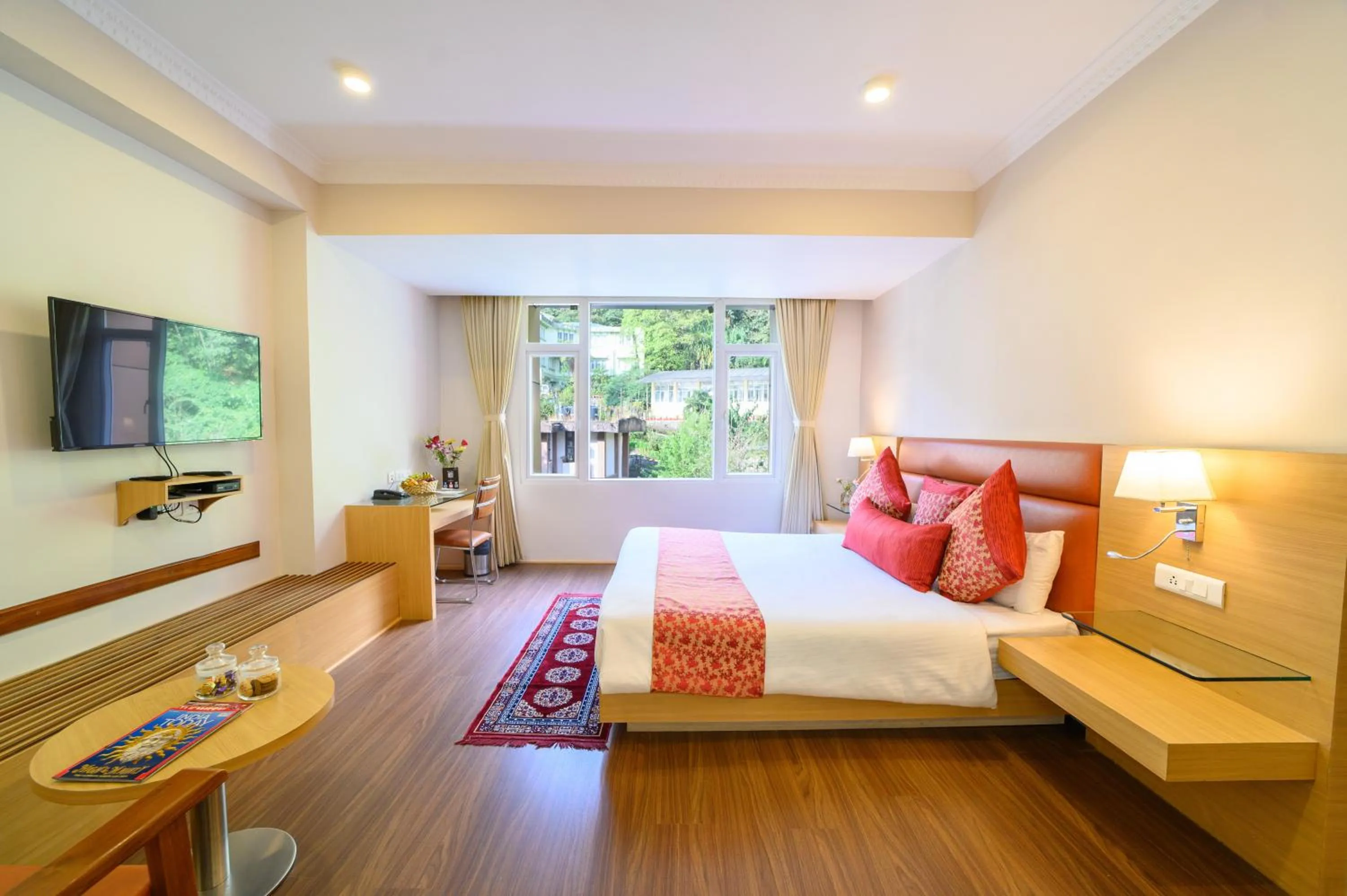 Bed in Sinclairs Gangtok