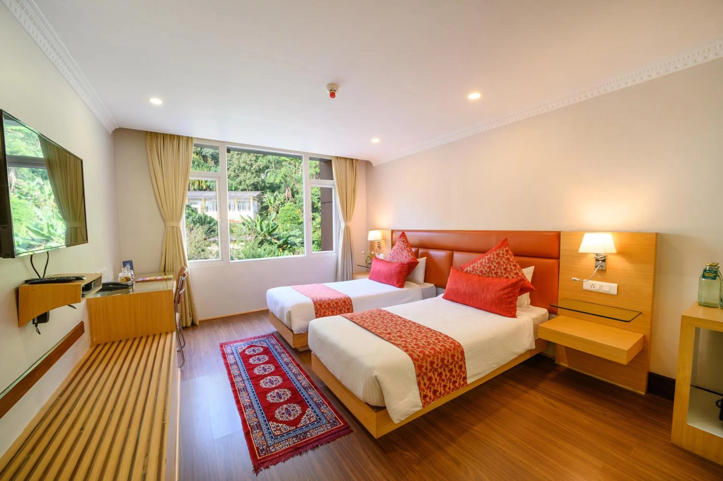 Bed in Sinclairs Gangtok